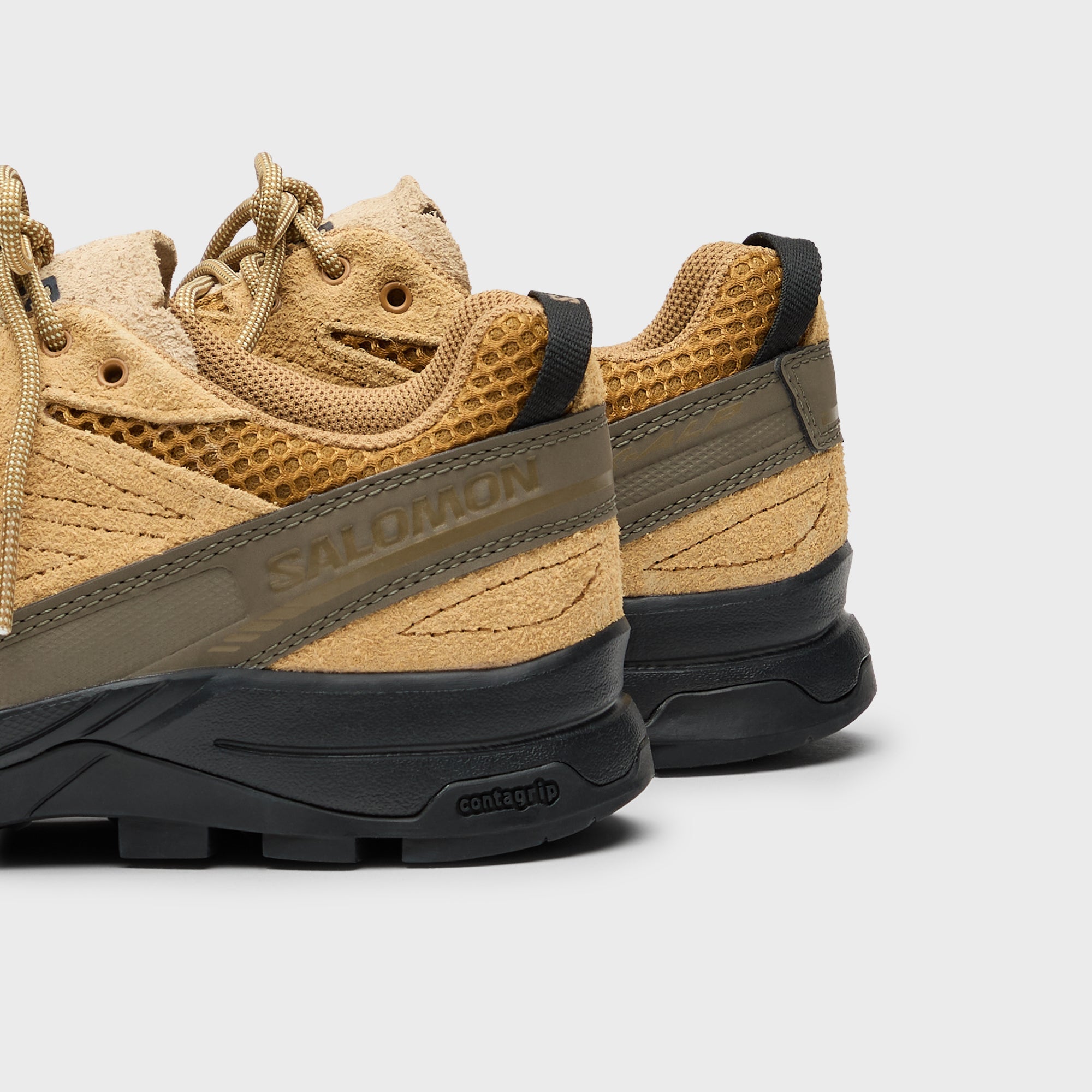 Salomon X-ALP SUEDE - Bronze Brown / Wood Thrush / Safari – Kith