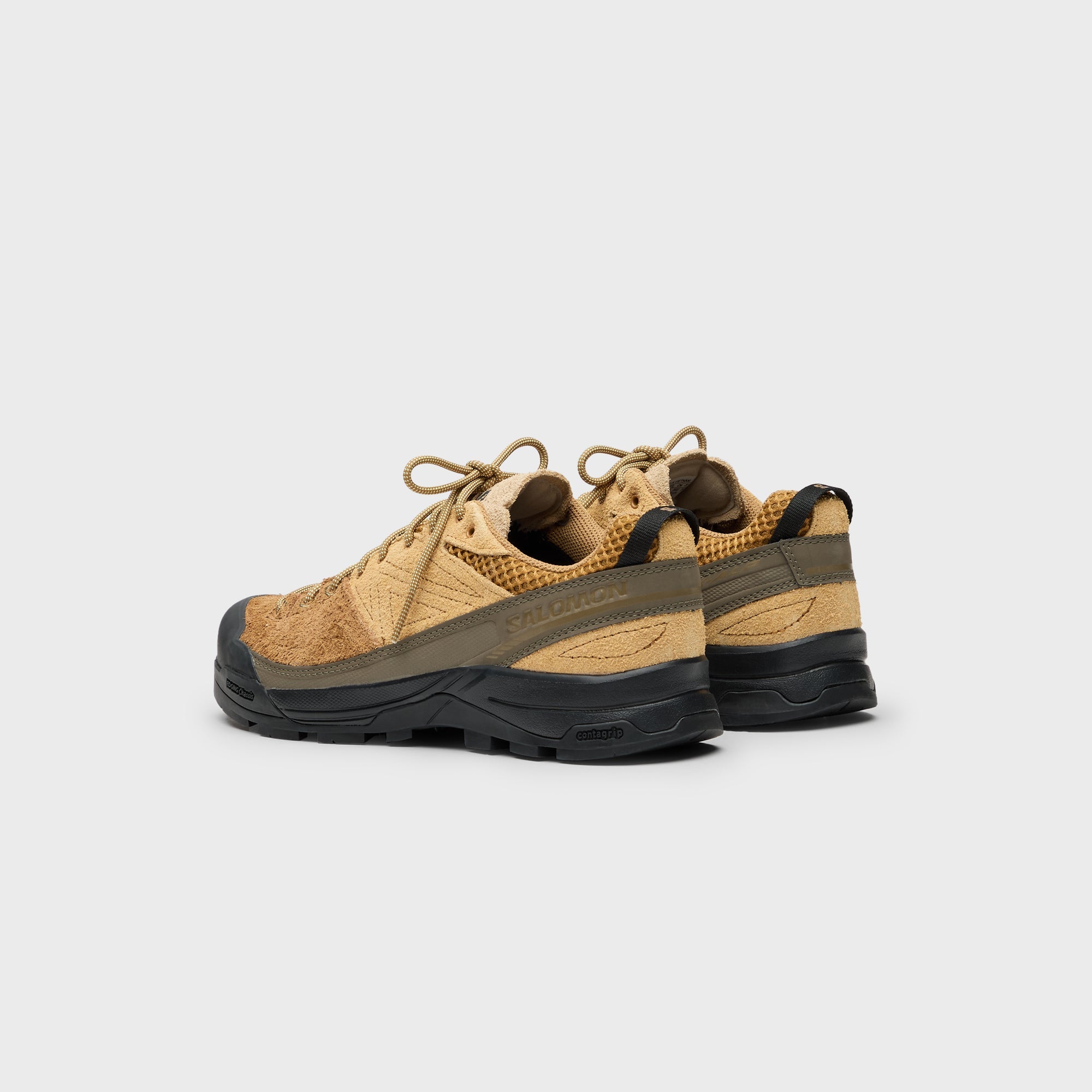 Salomon X-ALP SUEDE - Bronze Brown / Wood Thrush / Safari – Kith