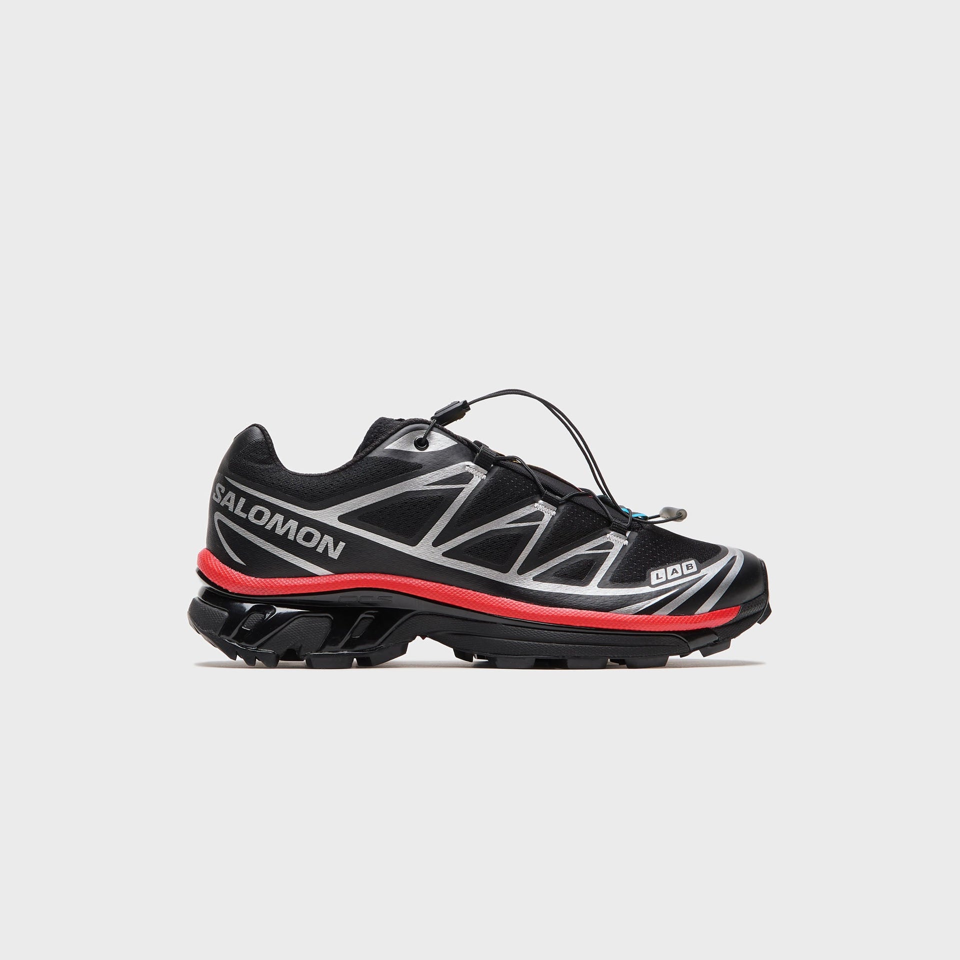 Salomon XT-6 - Black / Fiery Red / Silver