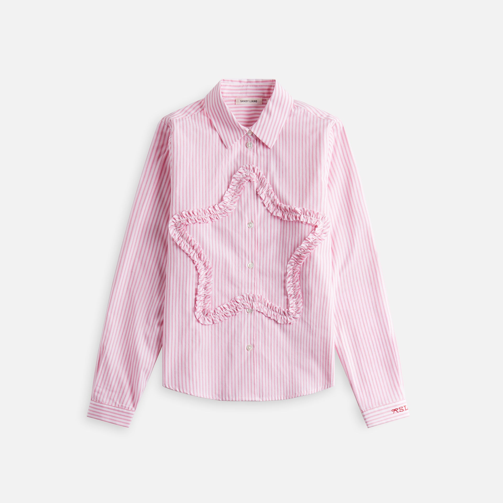 Sandy Liang Sirius Shirt - Pink Multi