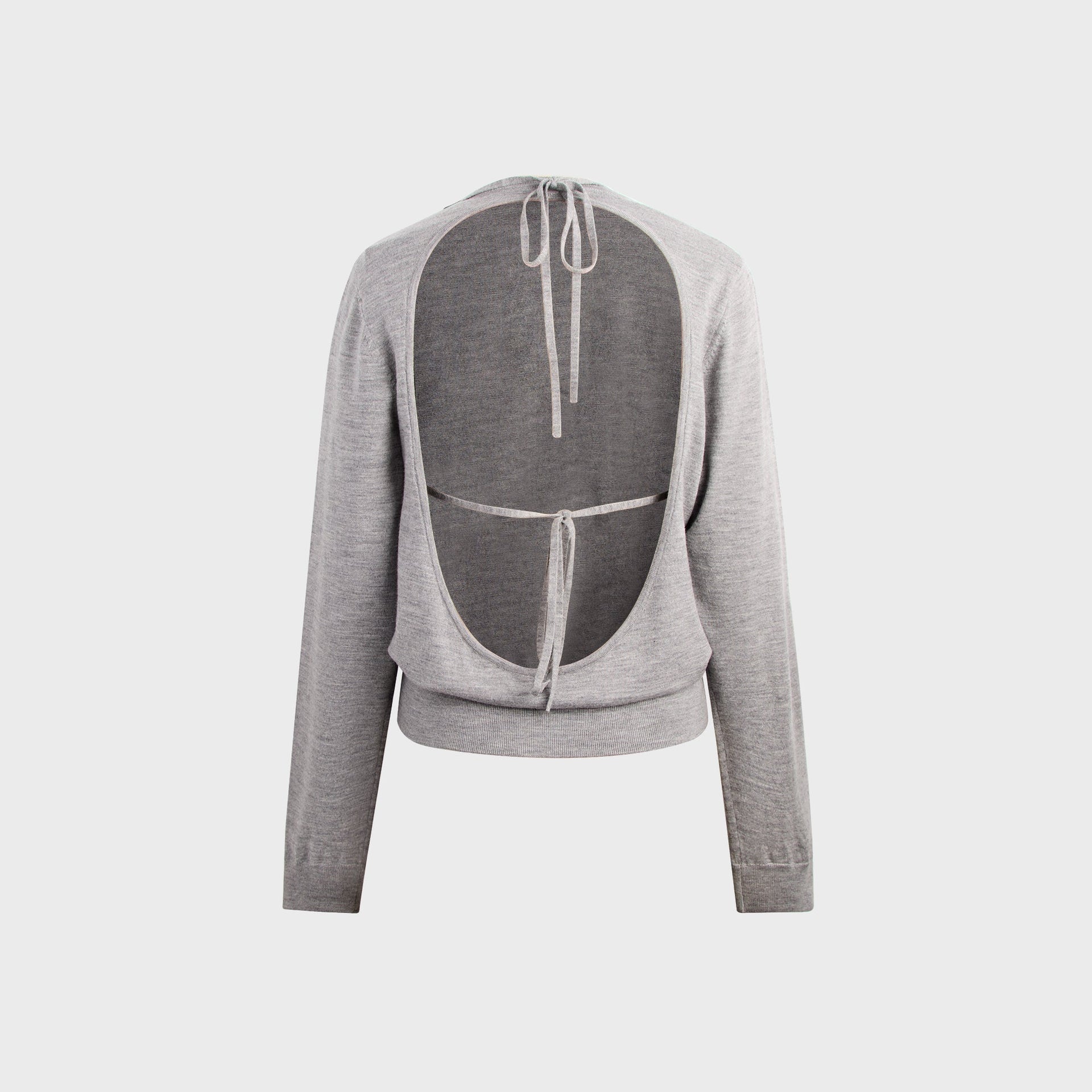 Sandy Liang Maisy Sweater - Heather Grey