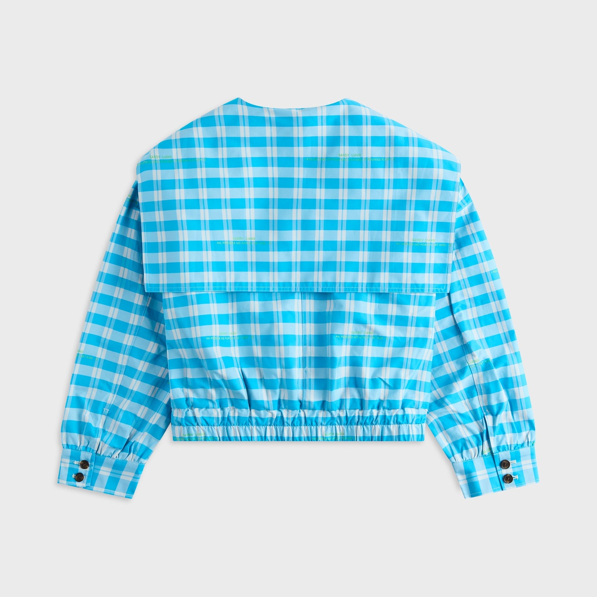 Sandy Liang Farro Jacket - Blue / Multi