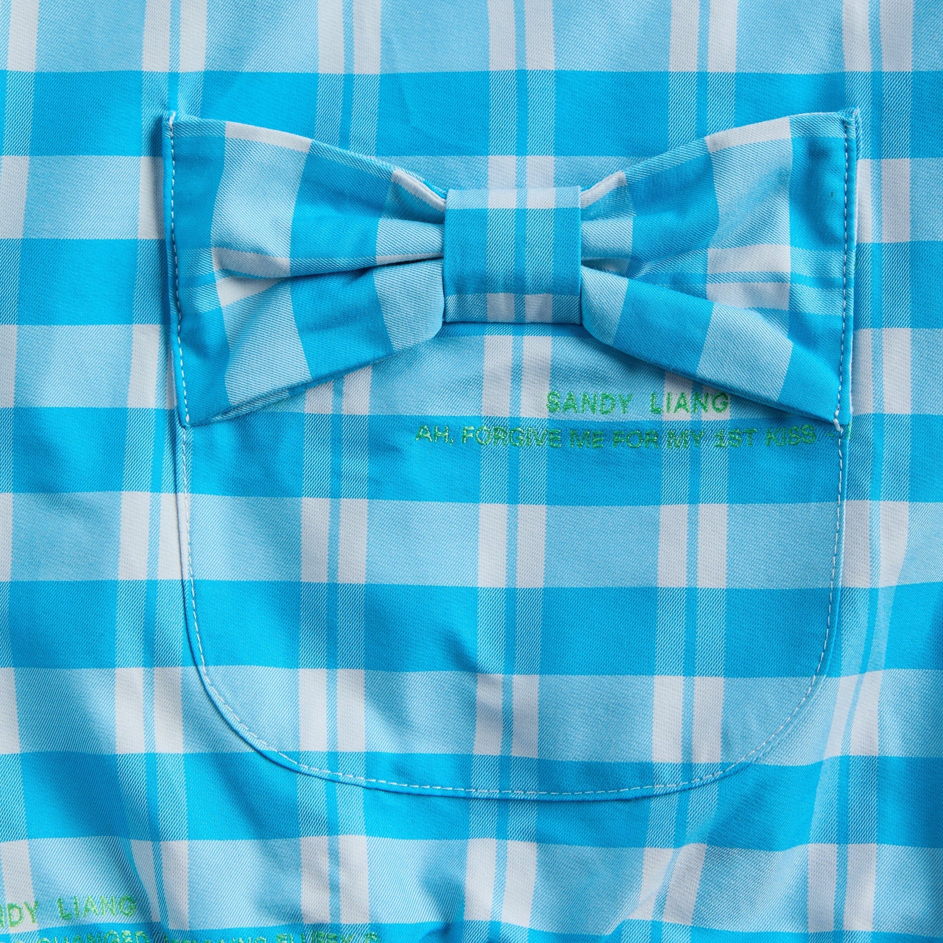 Sandy Liang Farro Jacket - Blue / Multi