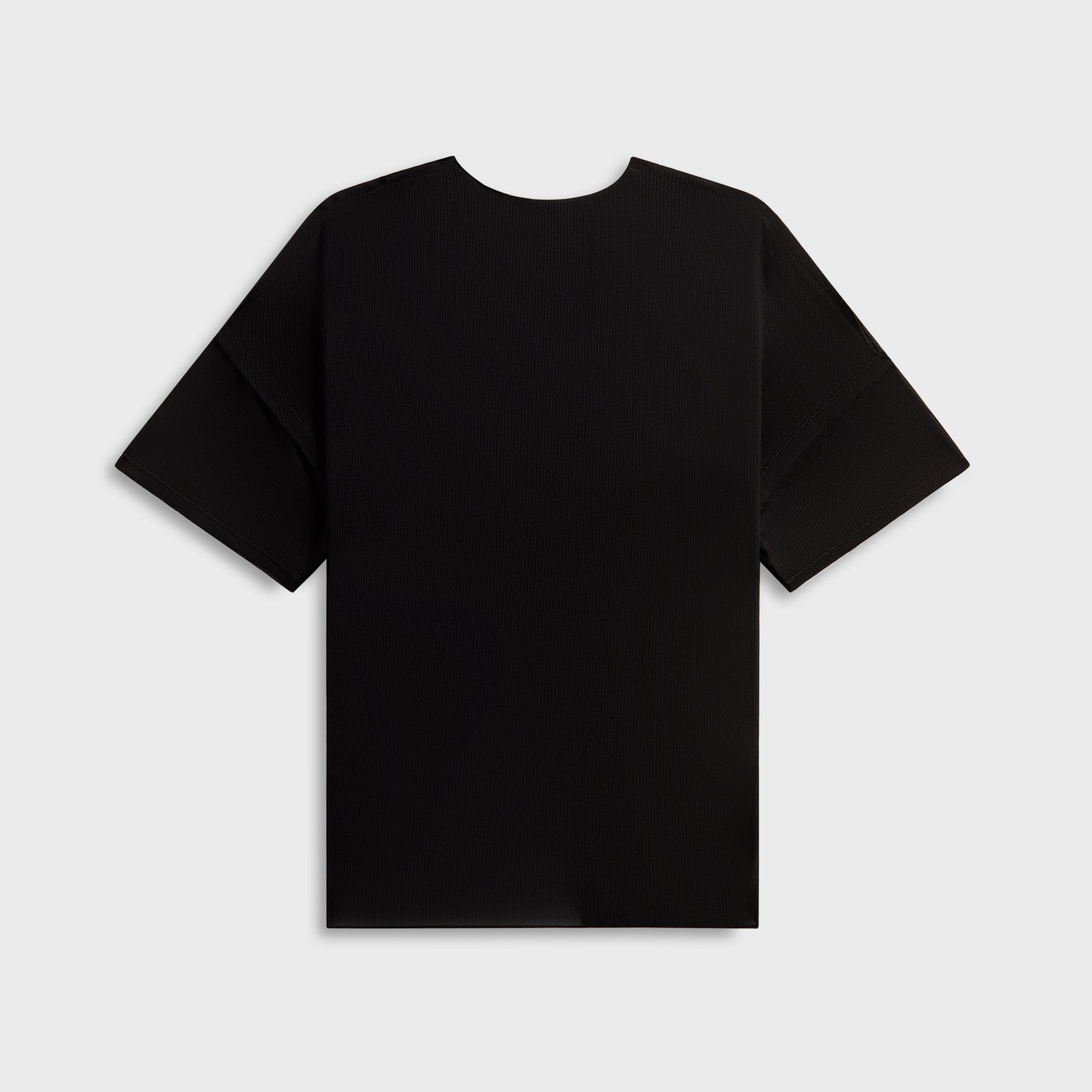 Sami Miro Vintage Open Seam Mini Tee - Rib Black