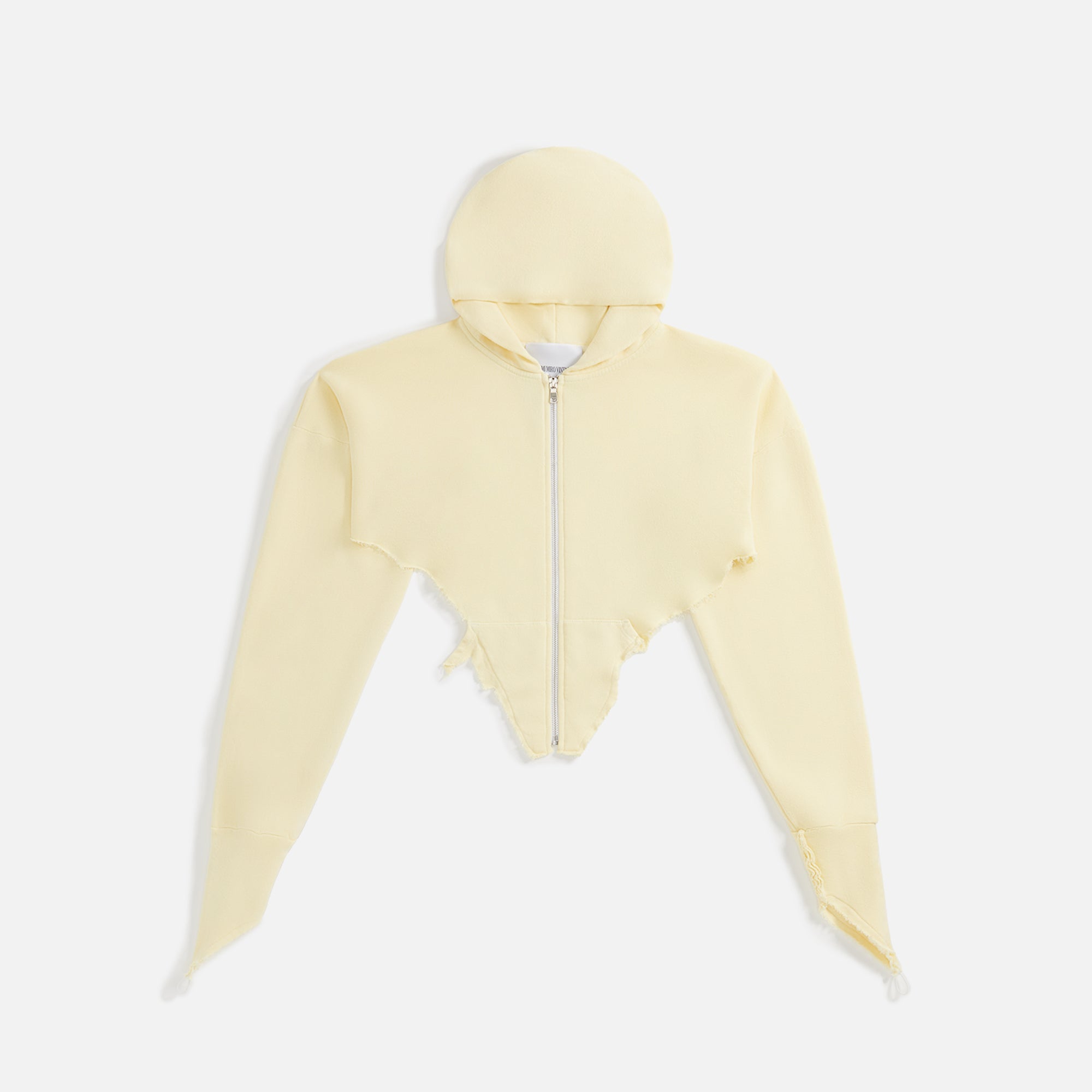 Sami Miro Vintage V Cut Zip Up Hoodie - Yellow – Kith