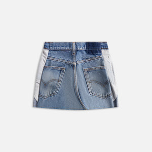 Sami Miro Vintage Porterhouse Mini Skirt - Medium Blue