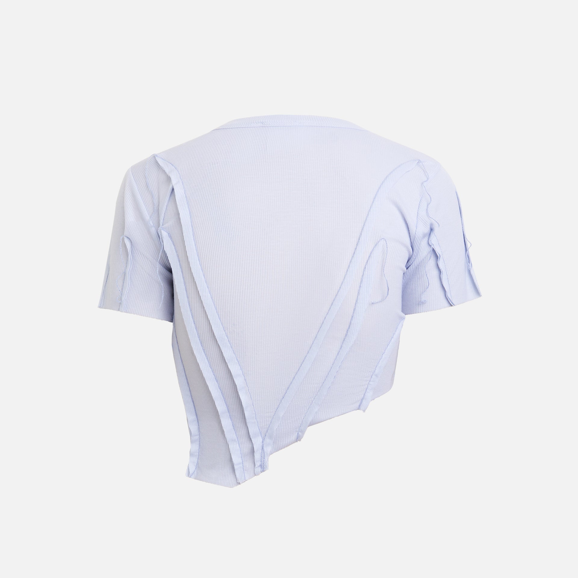 Sami Miro Vintage Asymetric Tee - Blue Lace Agate