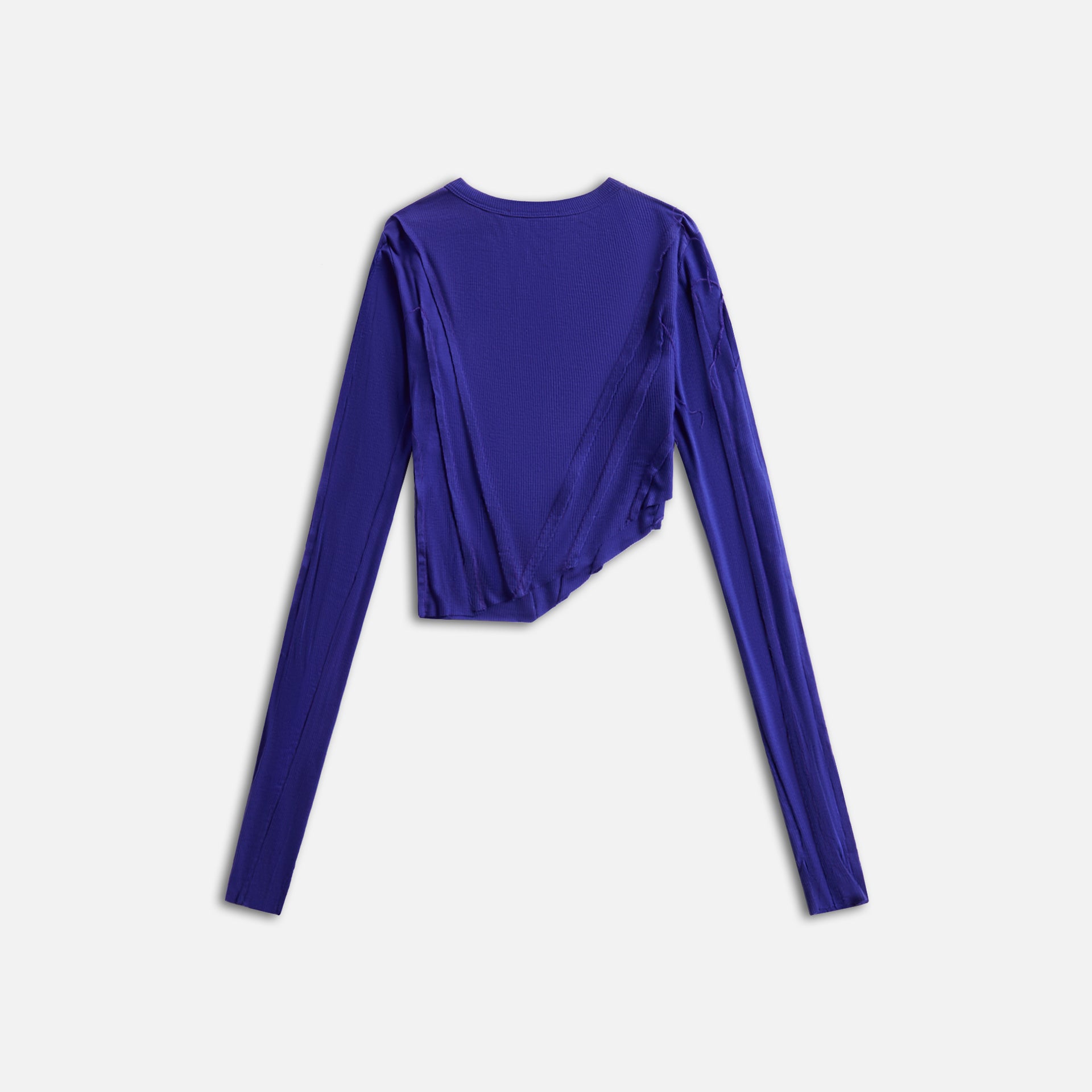 Sami Miro Vintage Asymetric Long Sleeve Tee - Amethyst