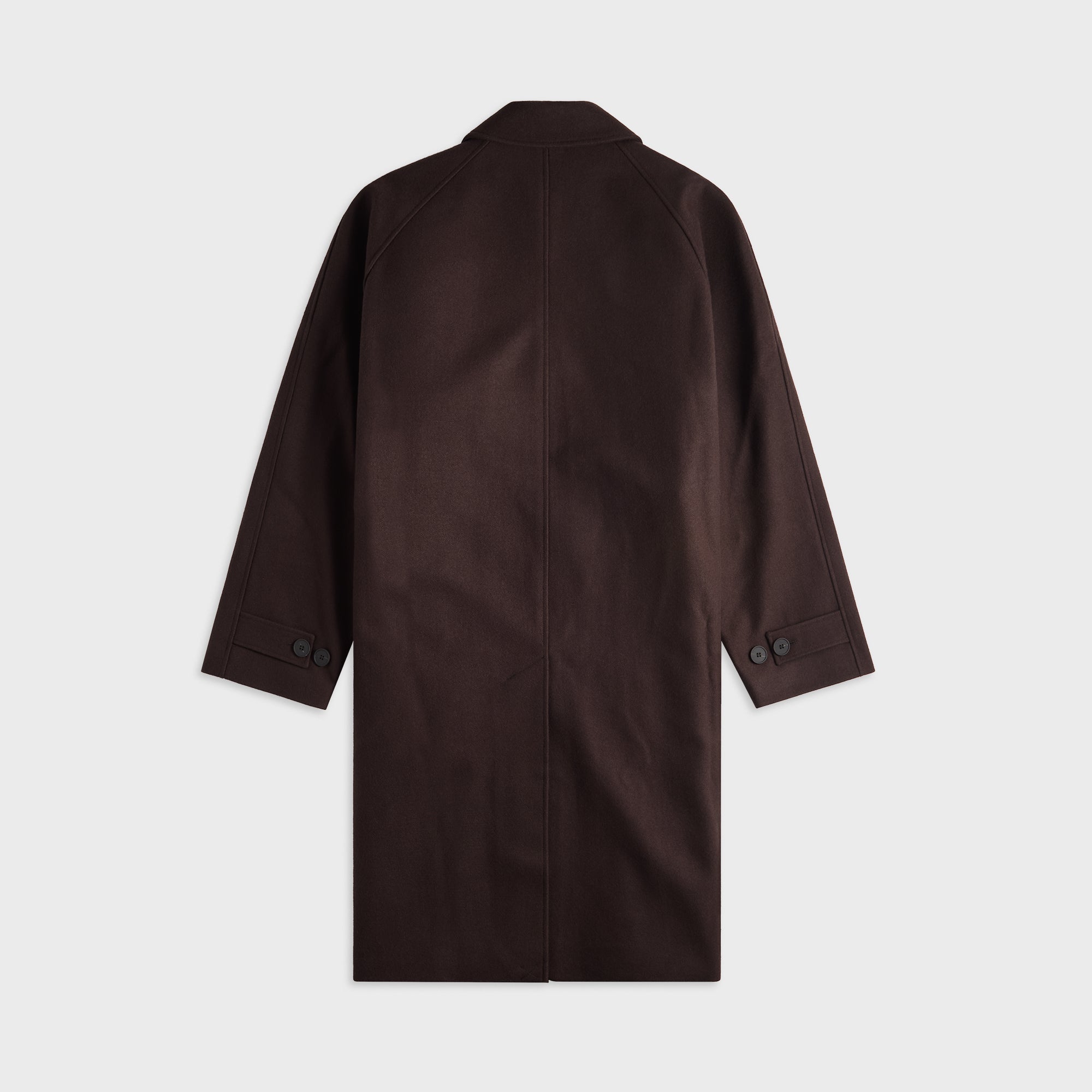 Studio Nicholson Raglan Wool Coat - Espresso – Kith