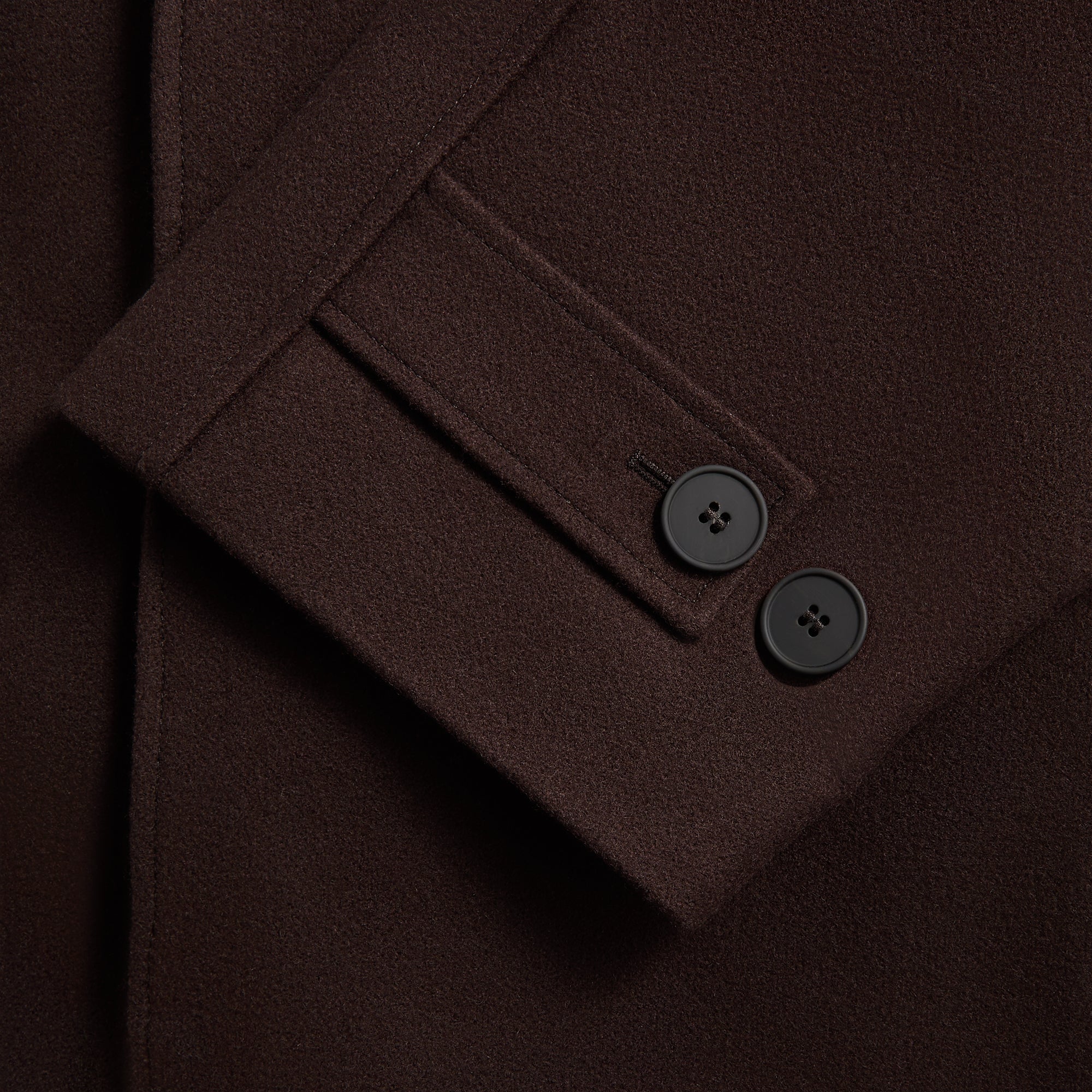 Studio Nicholson Raglan Wool Coat - Espresso – Kith