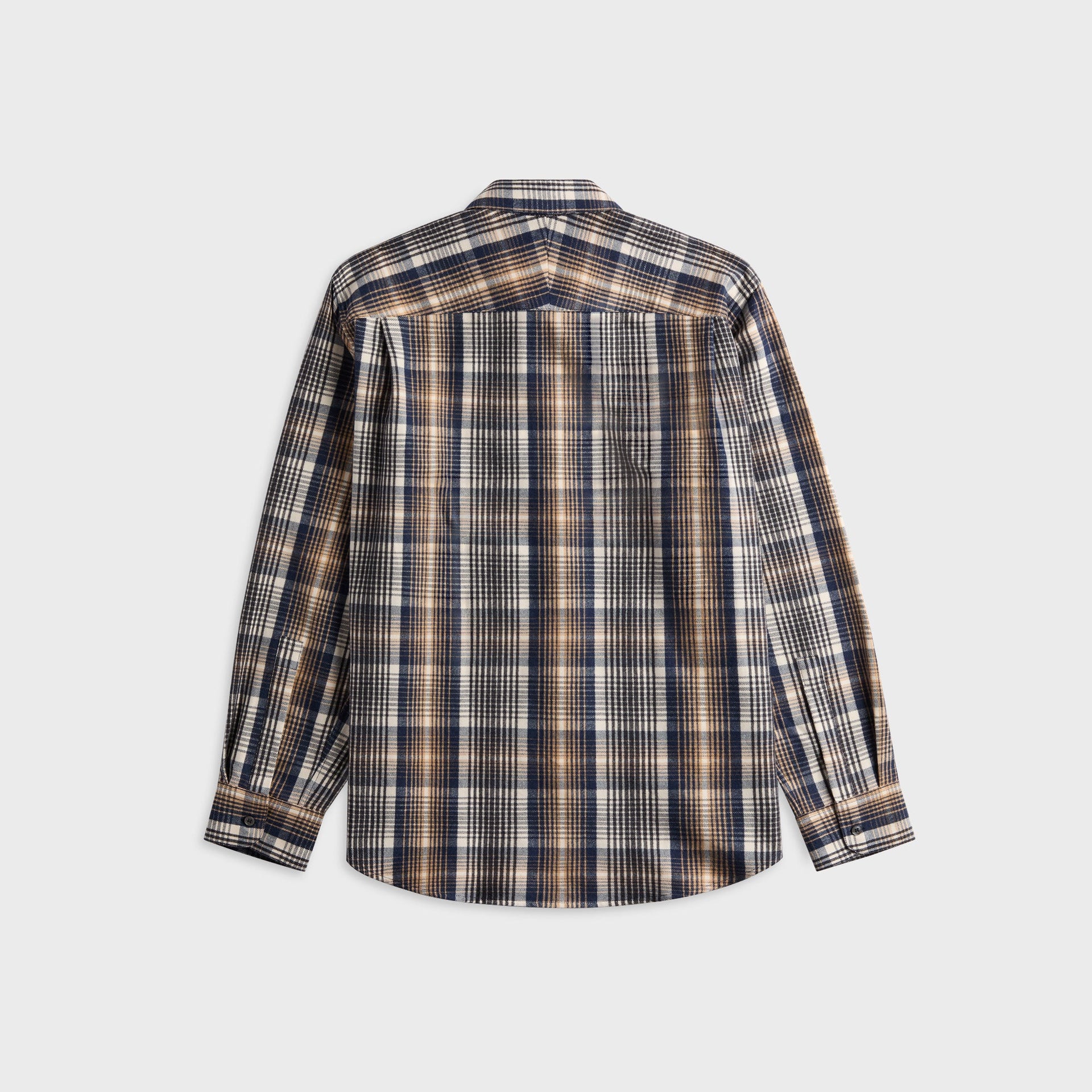 Studio Nicholson x Aaron Levine View Shirt - Navy / Oatmeal