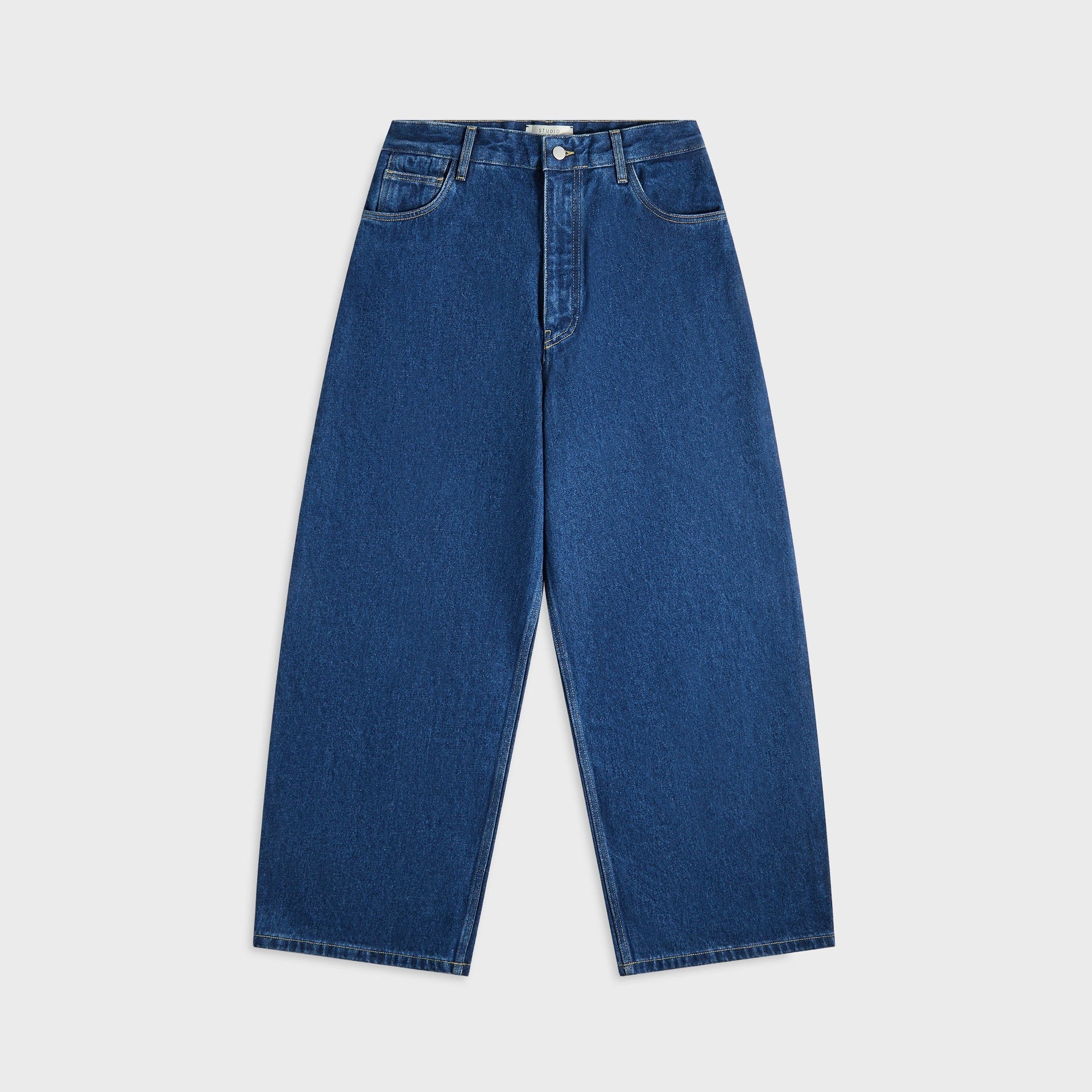 Studio Nicholson Volume Pant - Indigo Wash