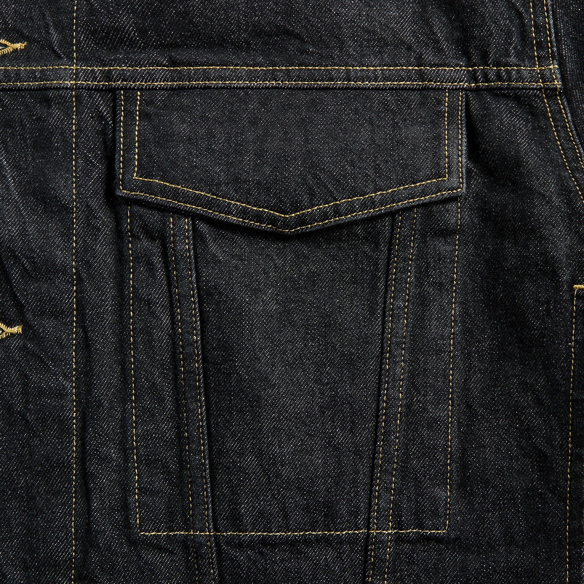 Studio Nicholson Classic Denim Jacket - Black
