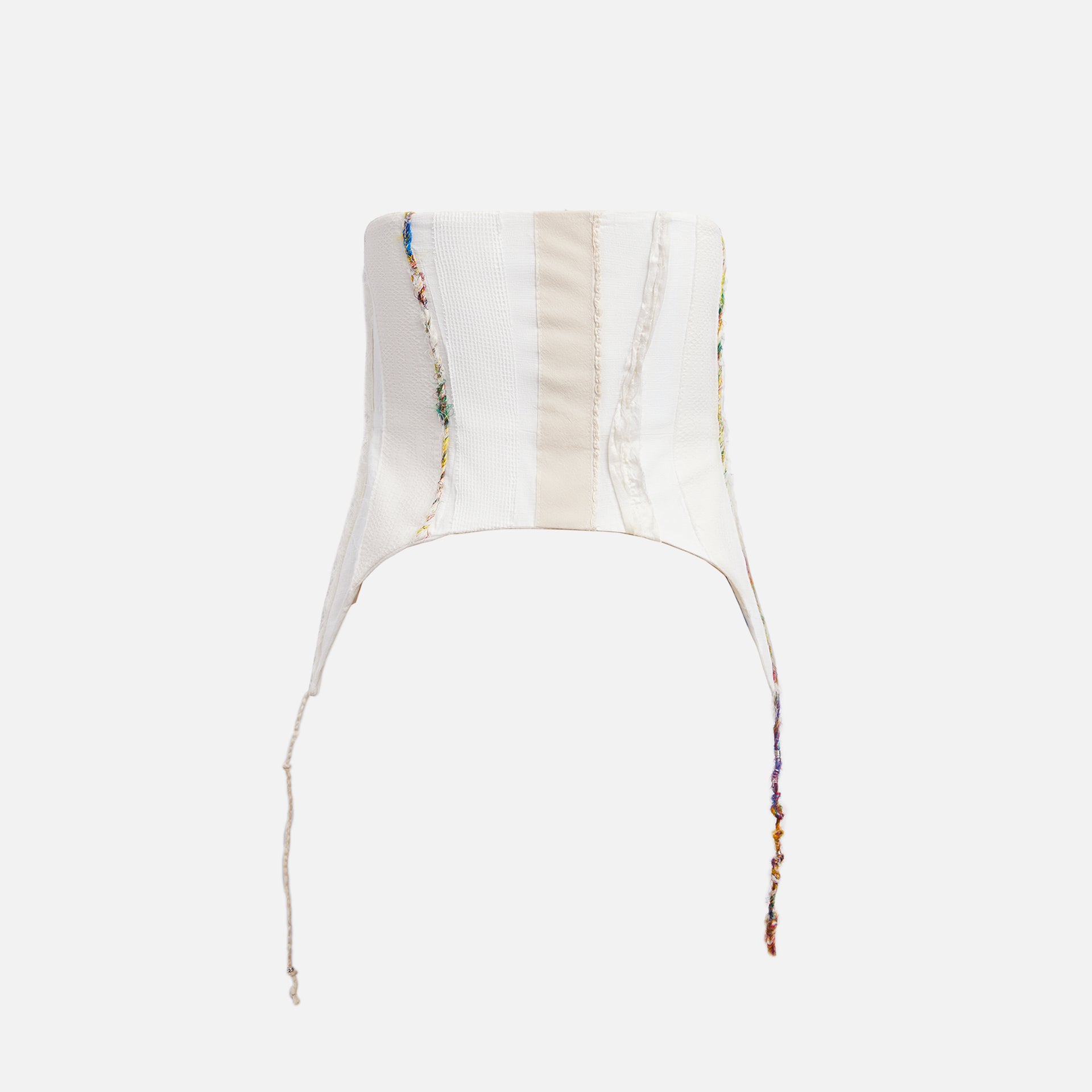 Hyein Seo Patchwork Bustier - Ivory