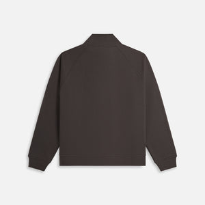 Adish Nujum Cotton Track sweatshirt Jacket - Dark Grey