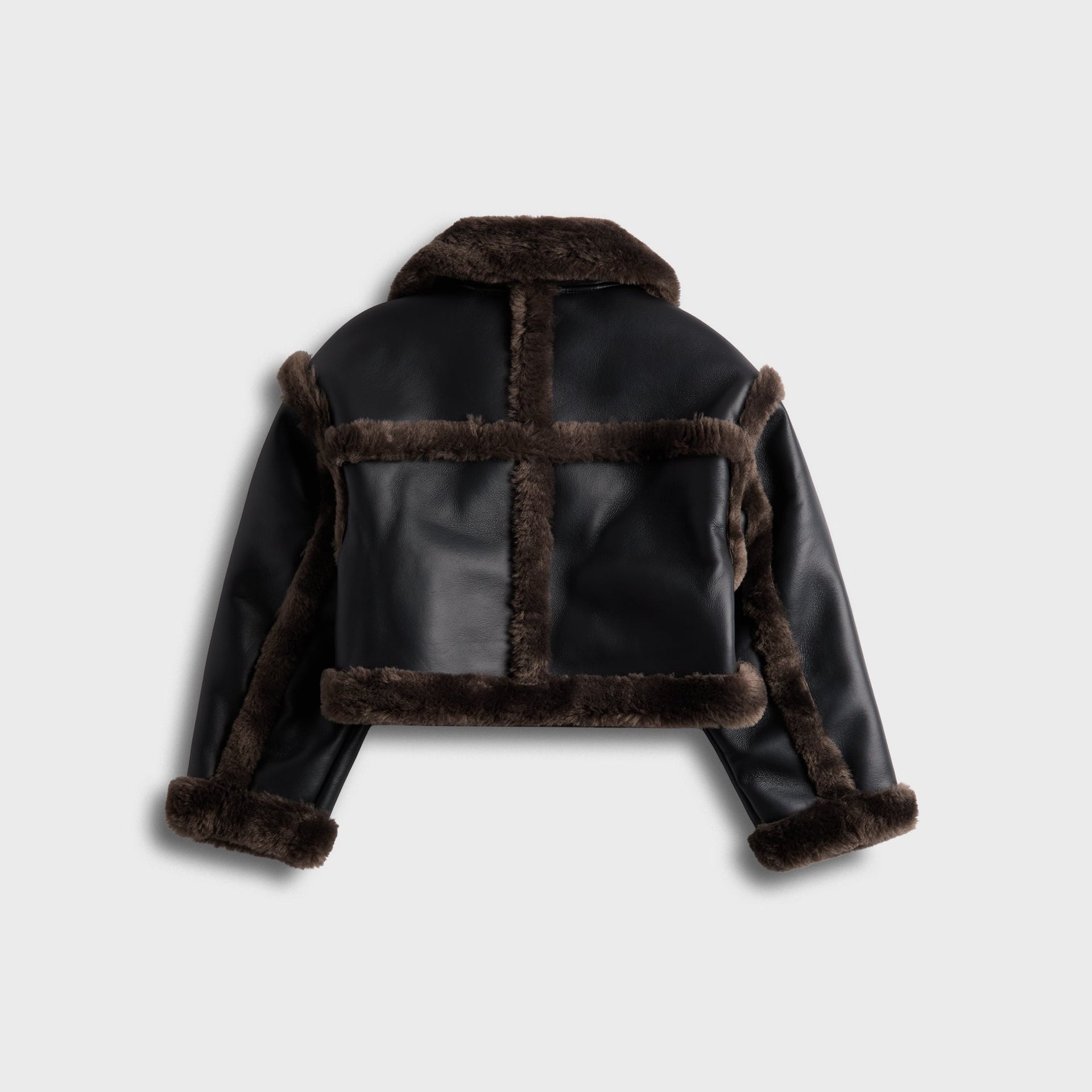 Stand Studio Kristy Jacket in Black / Dark Brown