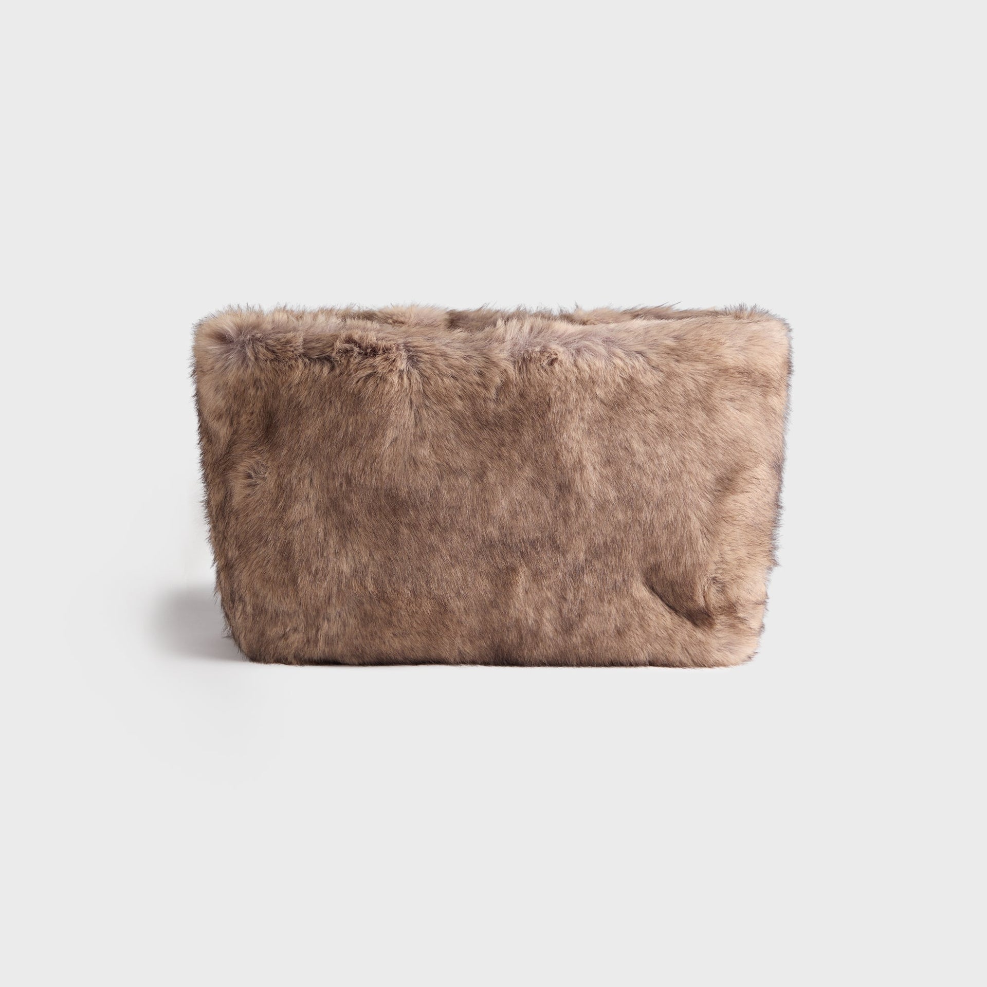 Stand Studio Livi Fur Tote in Natural