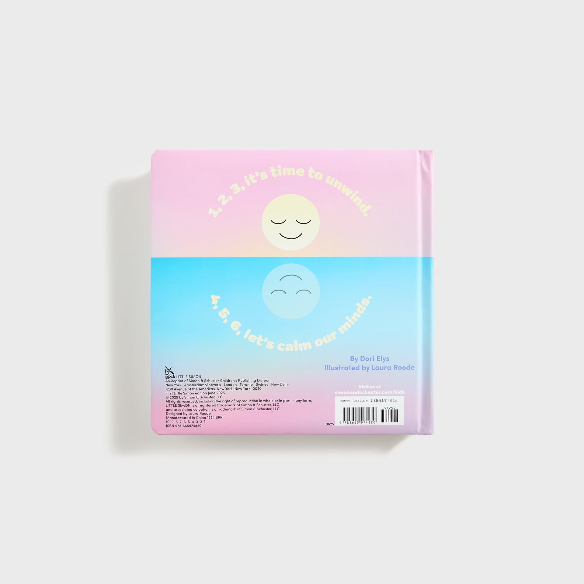 Simon & Schuster Breathe In Breathe Out A Calming Sensory Book