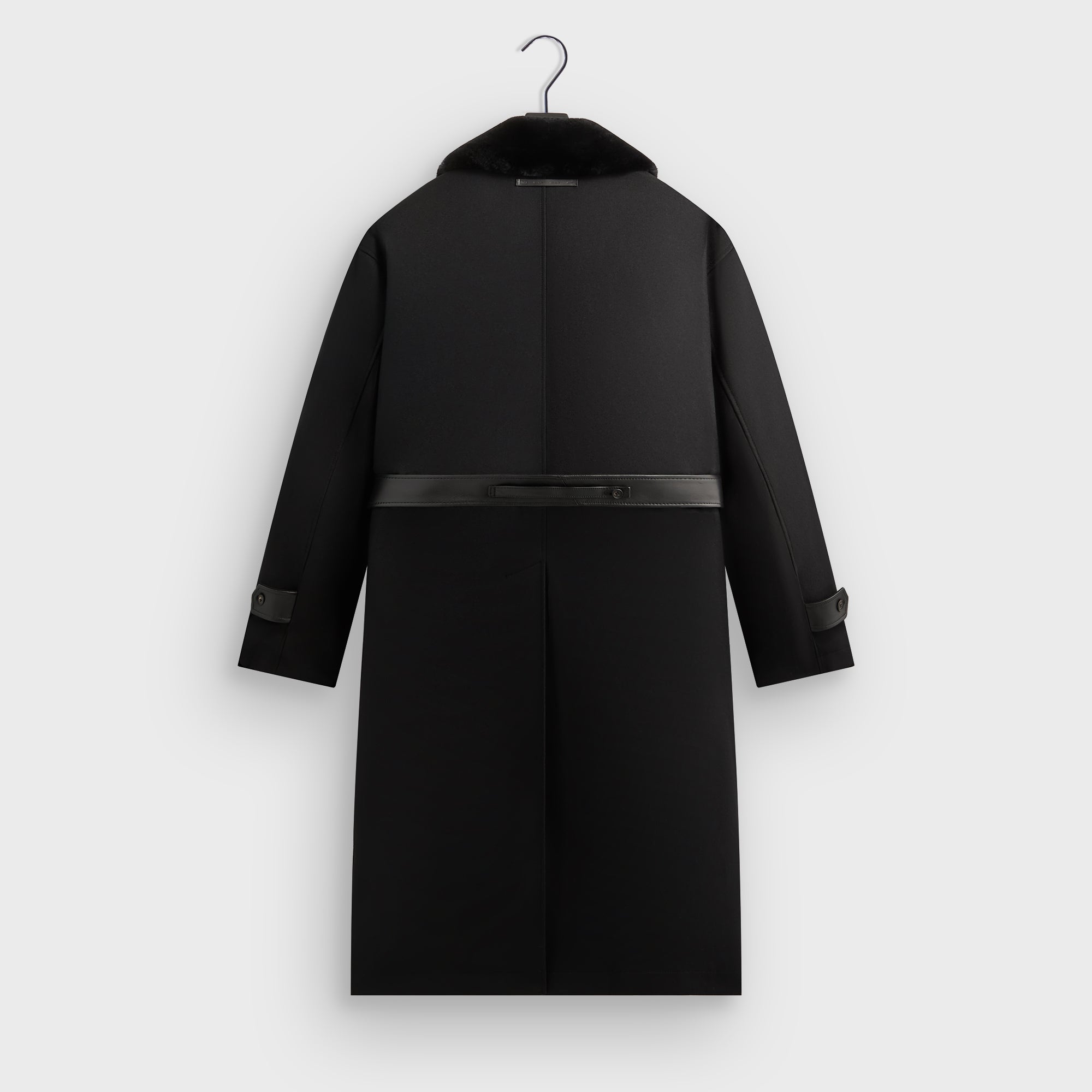 Kith 101 for ssstein Double Lapeled Double Breasted Coat - Black