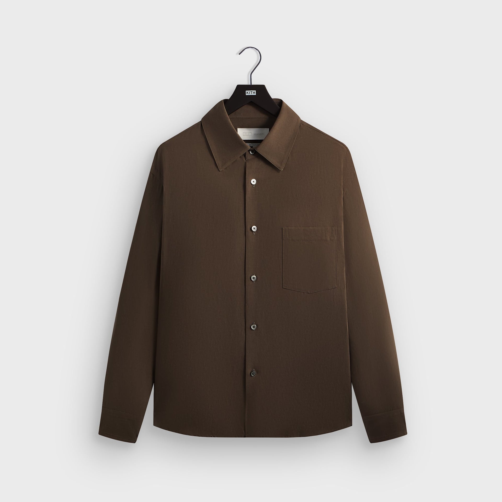 Kith 101 for ssstein Rayon Linen Button Down Shirt - Kindling - PH