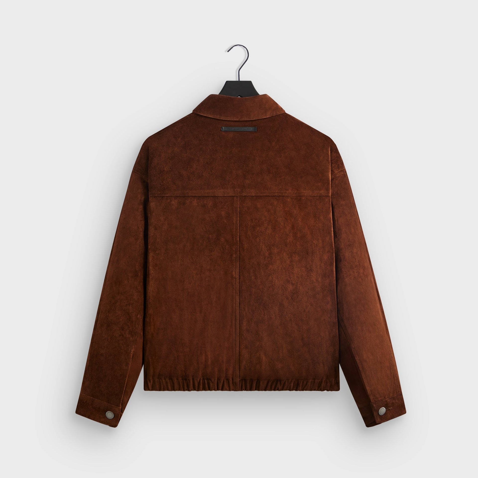 Kith 101 for ssstein Suede Zip Front Jacket - Walnut - PH