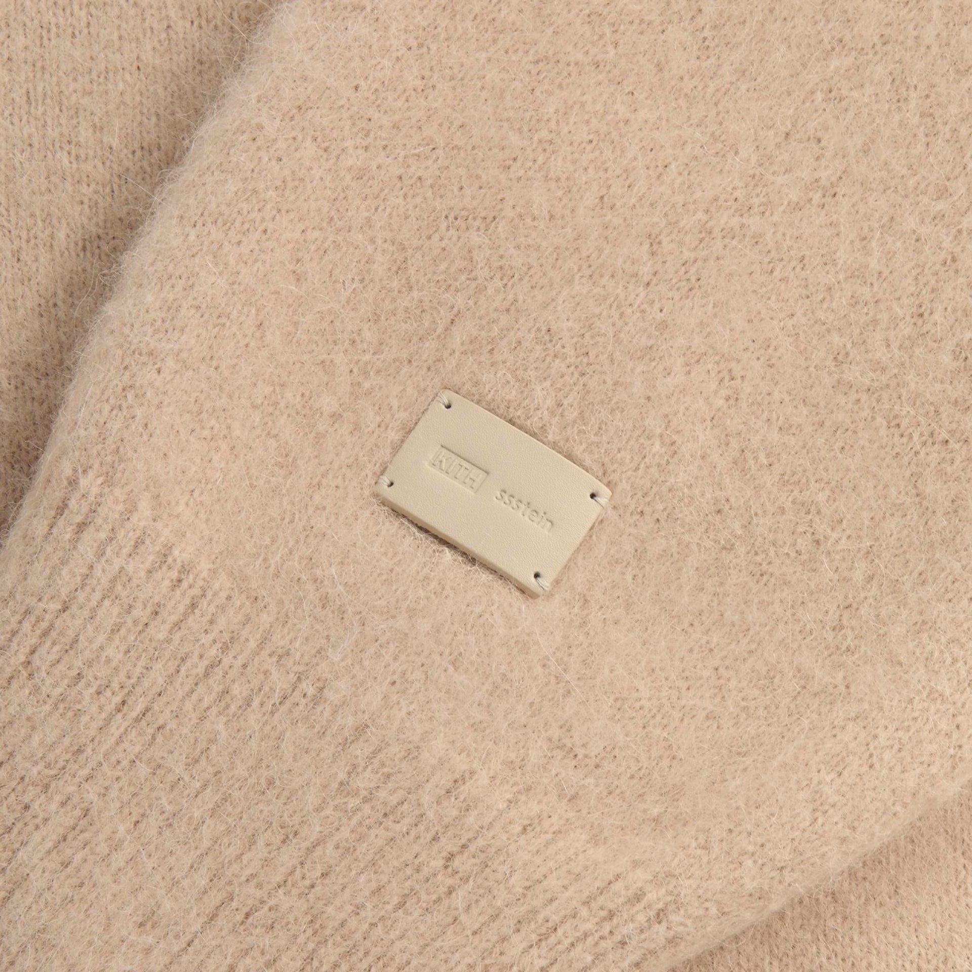 Kith 101 for ssstein Wool Alpaca Knit Crew Neck Pullover - Canvas - PH