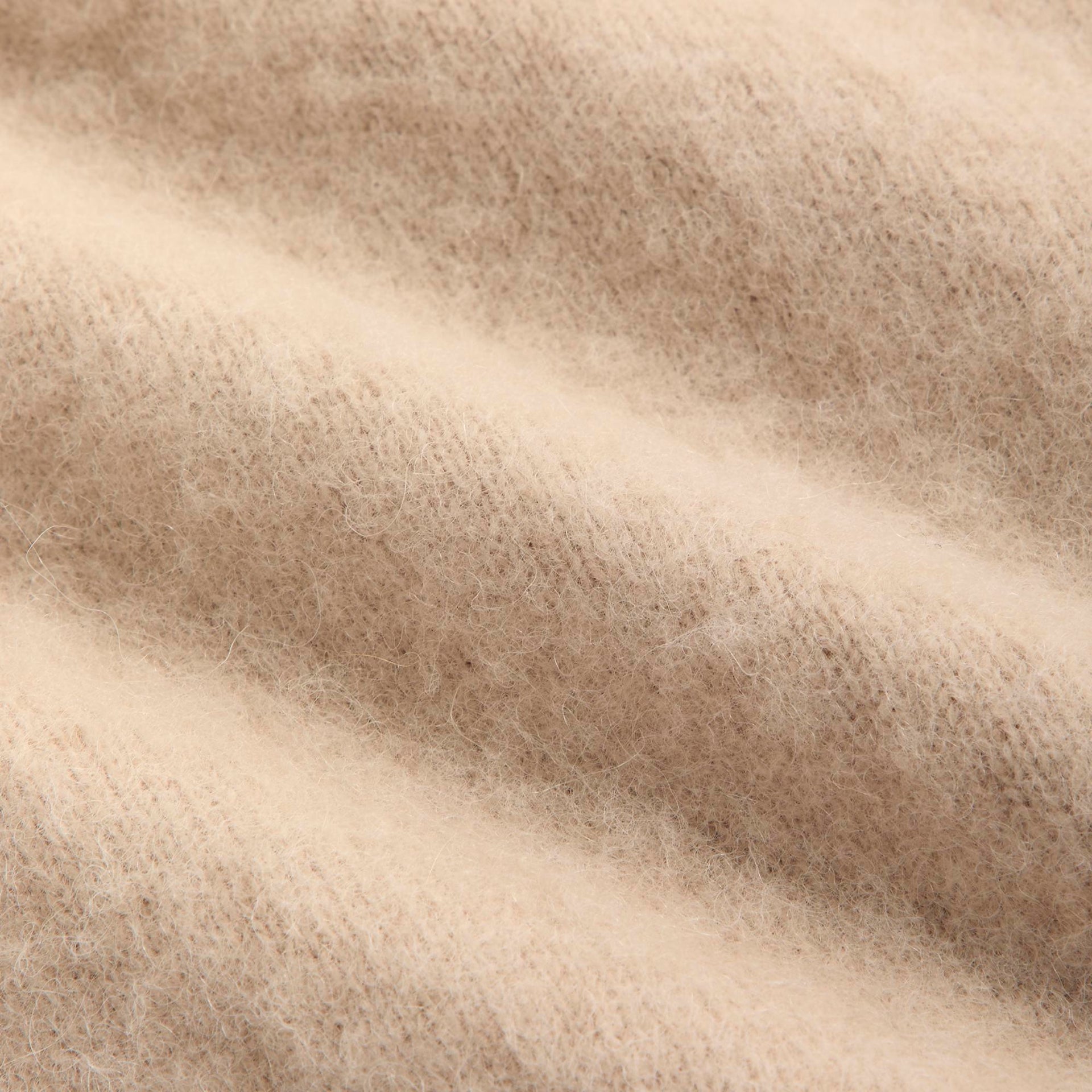 Kith 101 for ssstein Wool Alpaca Knit Crew Neck Pullover - Canvas - PH