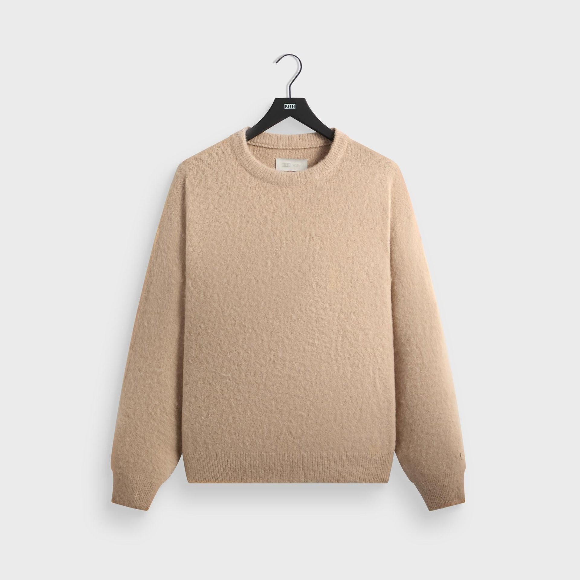 Kith 101 for ssstein Wool Alpaca Knit Crew Neck Pullover - Canvas - PH