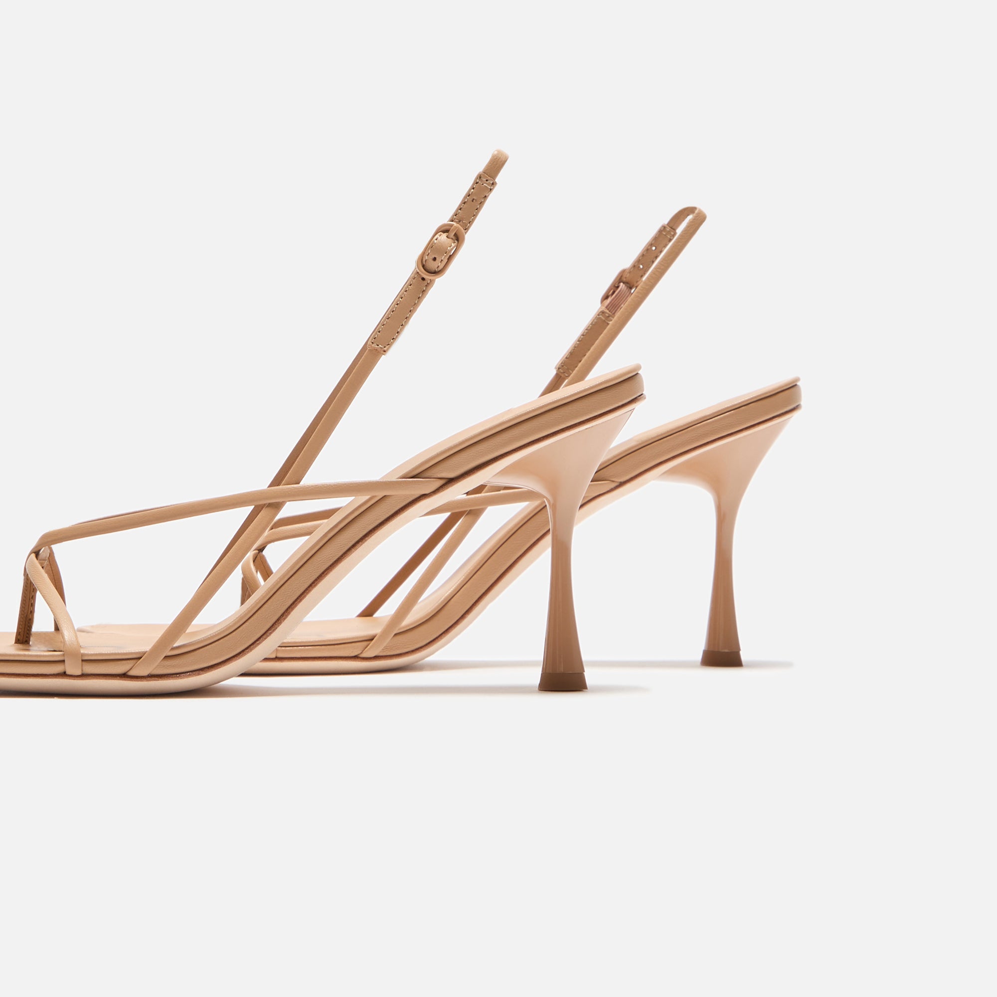 Studio Amelia Wishbone 90 Heel - Beige – Kith