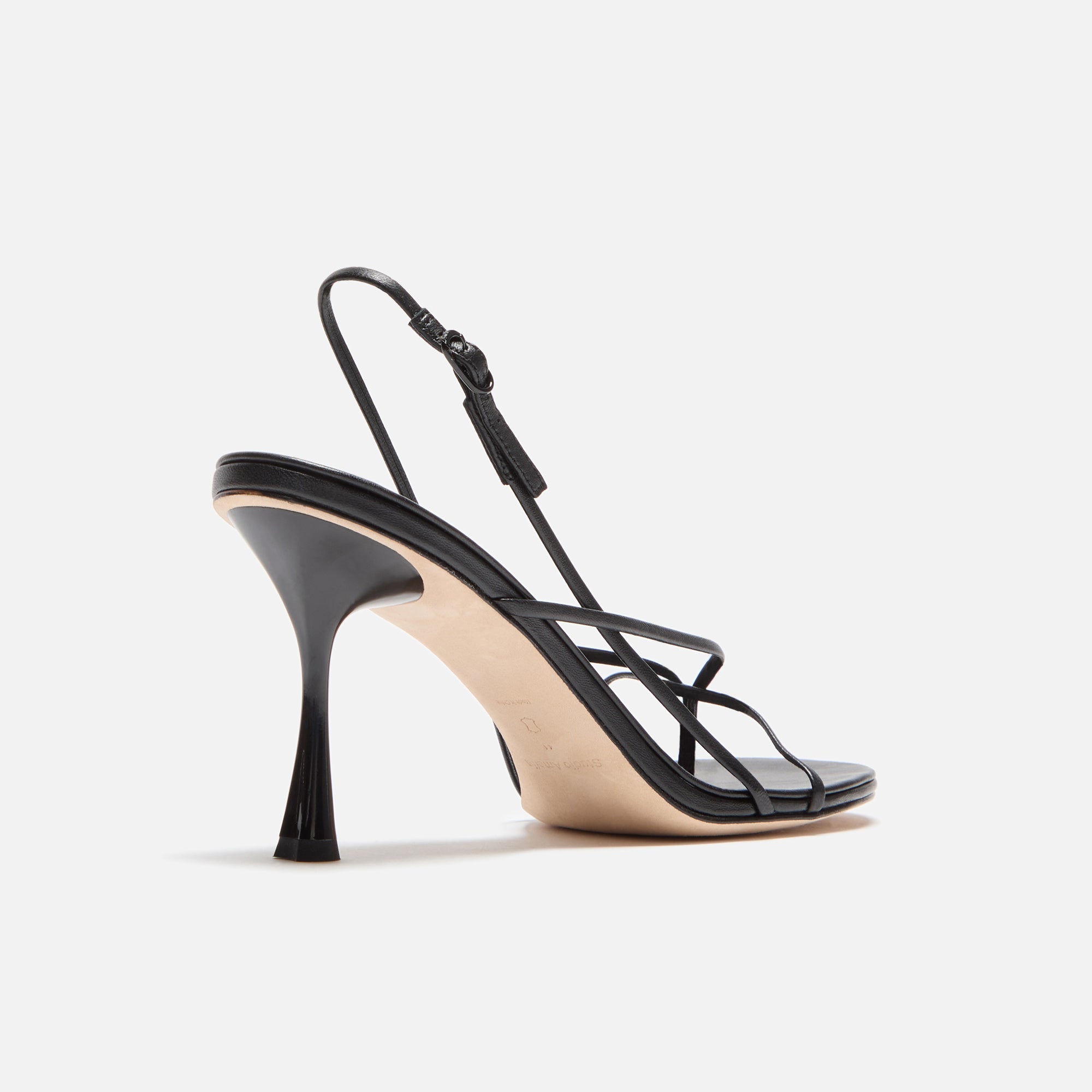 【関税込み】Studio Amelia ブラック Wishbone 90 ヒール Studio Amelia Wishbone 90 Heel - Black – Kith