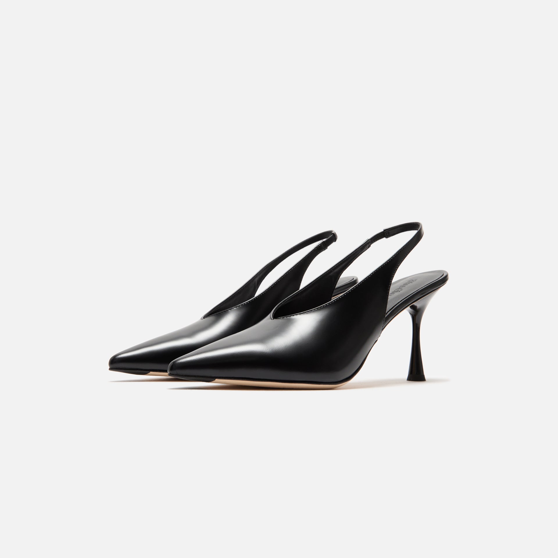 Studio Amelia Razor 90 Slingback - Black