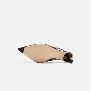 Studio Amelia Razor 90 Slingback - Black