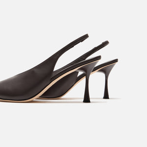 Studio Amelia Razor 90 Slingback - Chocolate