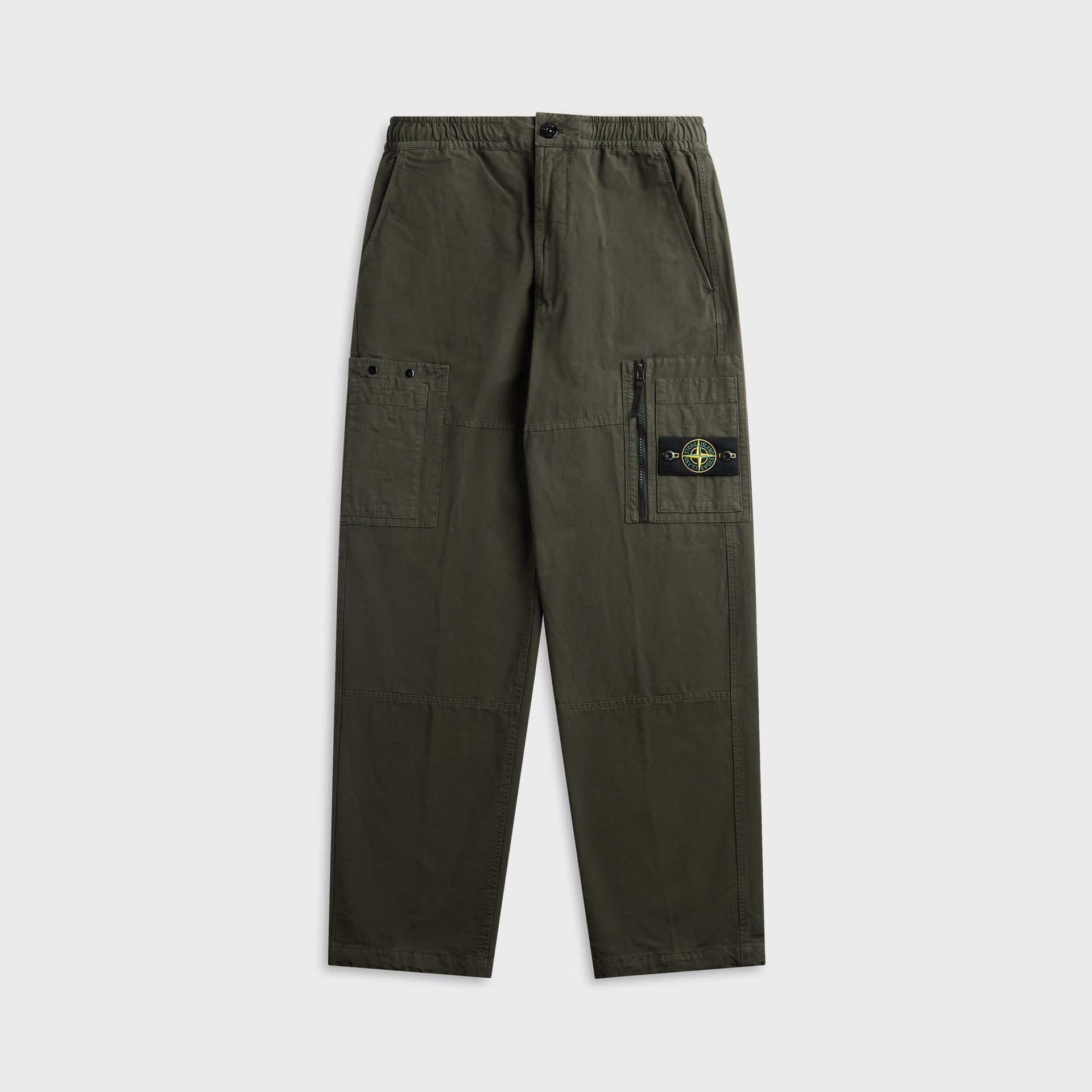 Stone Island Loose-fit Cargo Trouser - Coal Grey