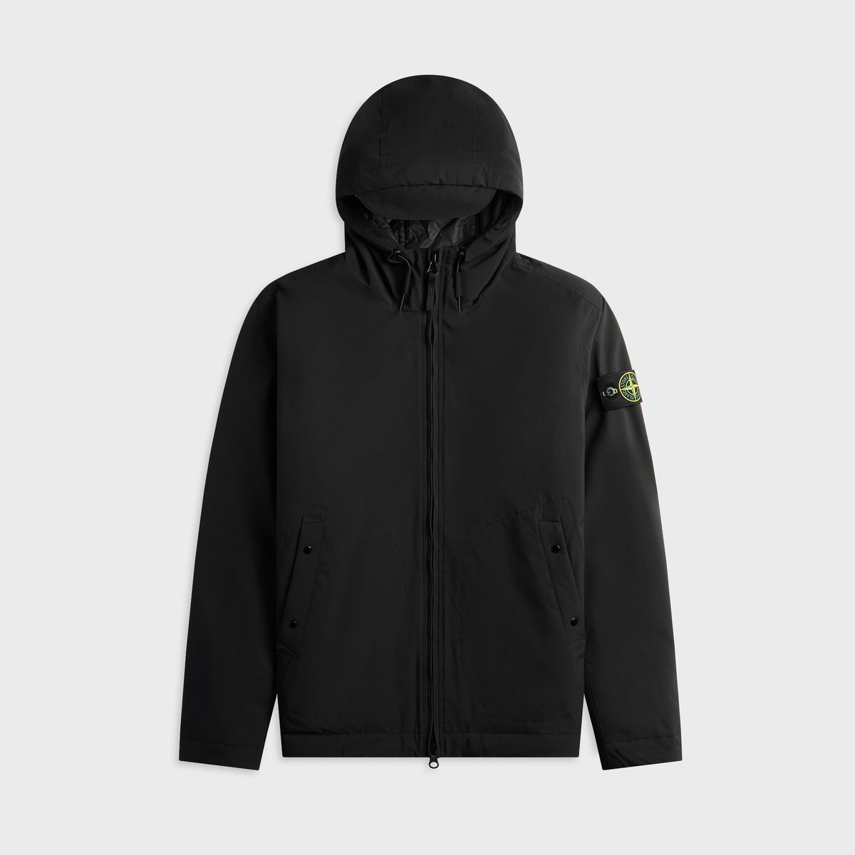 Stone Island Short Parka - Black