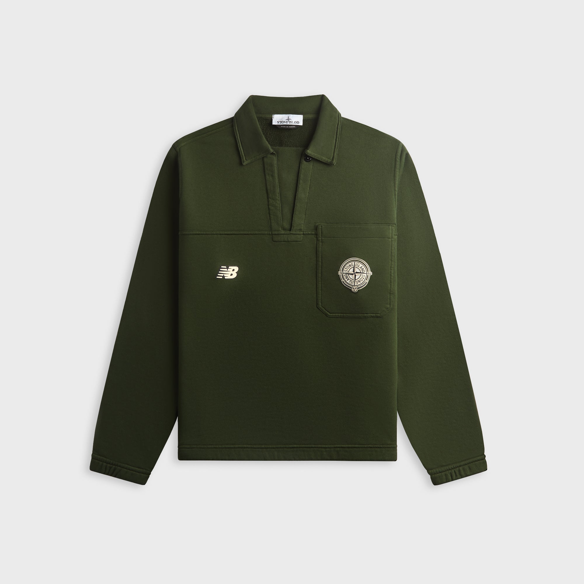 Stone Island x New Balance World Cup Long Sleeve Polo Sweatshirt