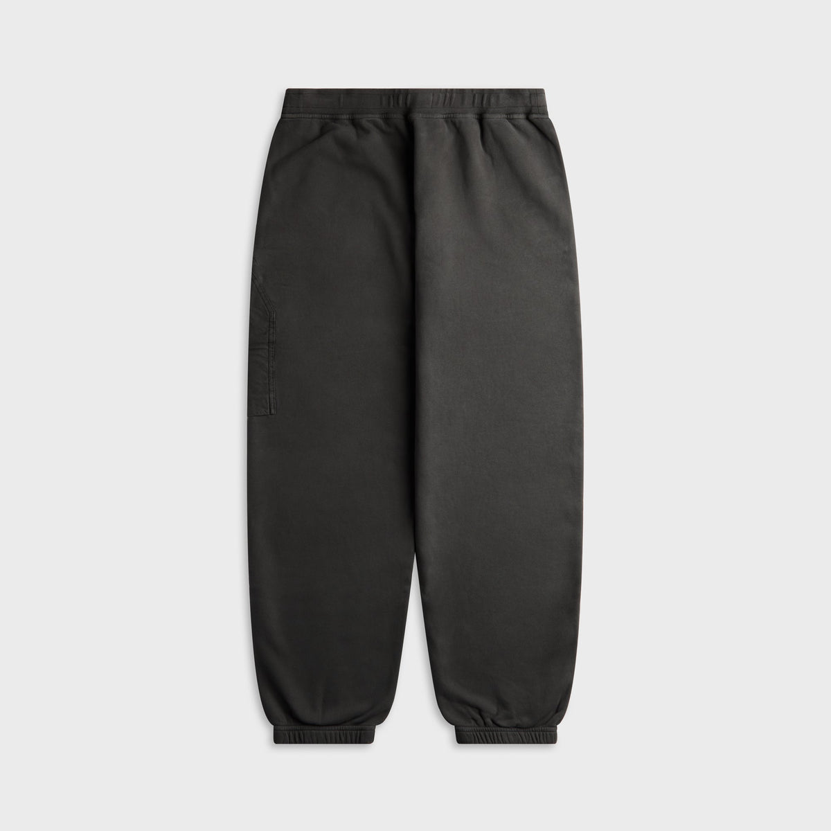 Stone Island Brushed Organic Cotton Fleece Regular Fit Joggers - Lead Grey