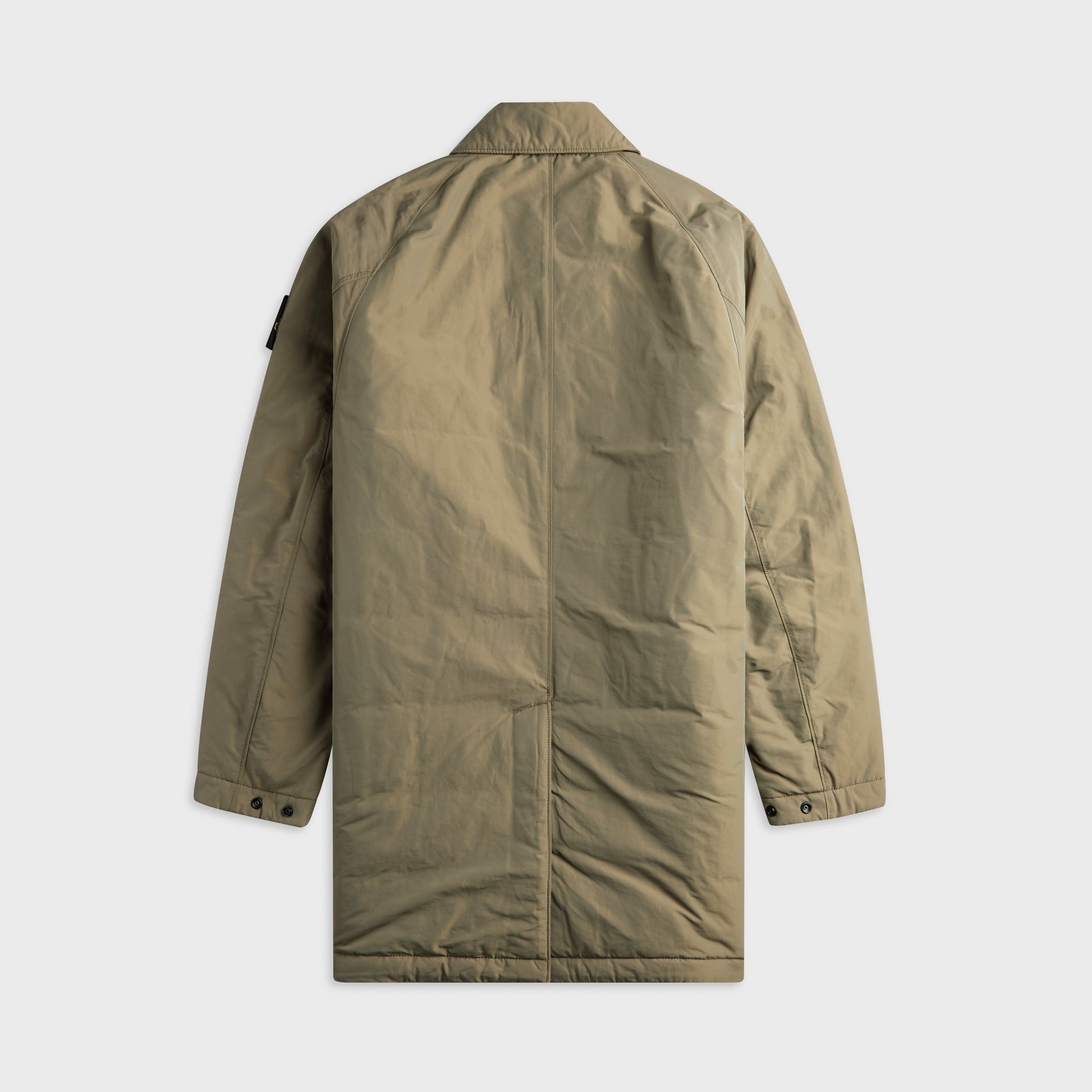 Stone Island All-Weather Cotton Canvas_S.I. Trench Coat - Military Green