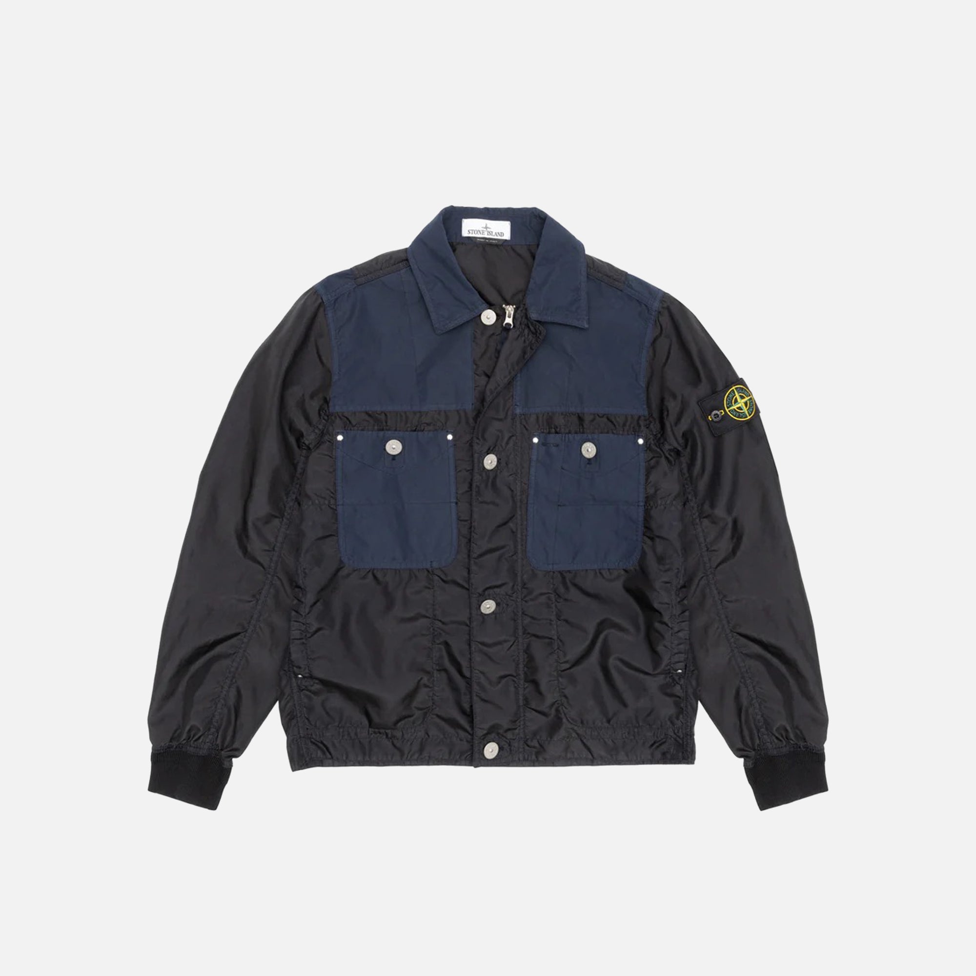 Navy blue polyester jacket hotsell