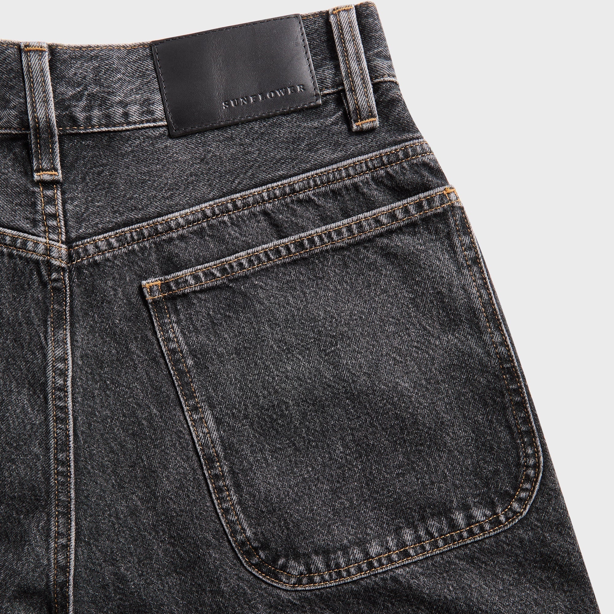 Sunflower Super Wide Short - Black Stone – Kith