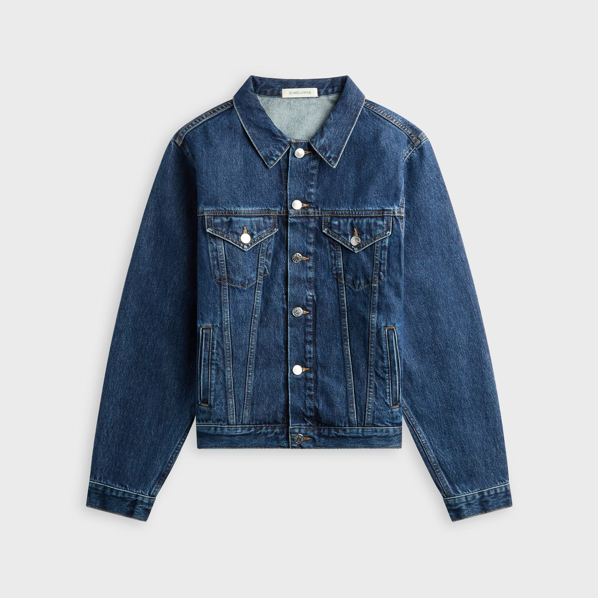 Sunflower Trucker Jacket - Blue Wash