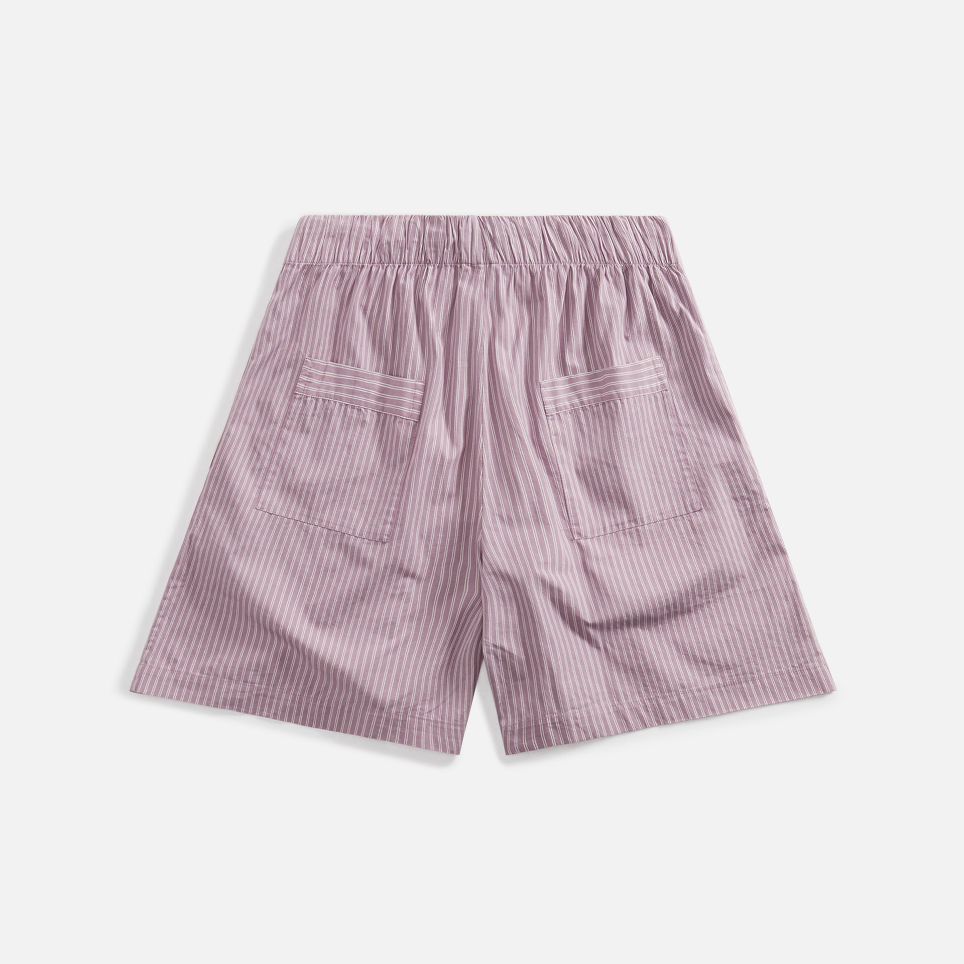 Tekla Short Pleat - Mauve Stripes