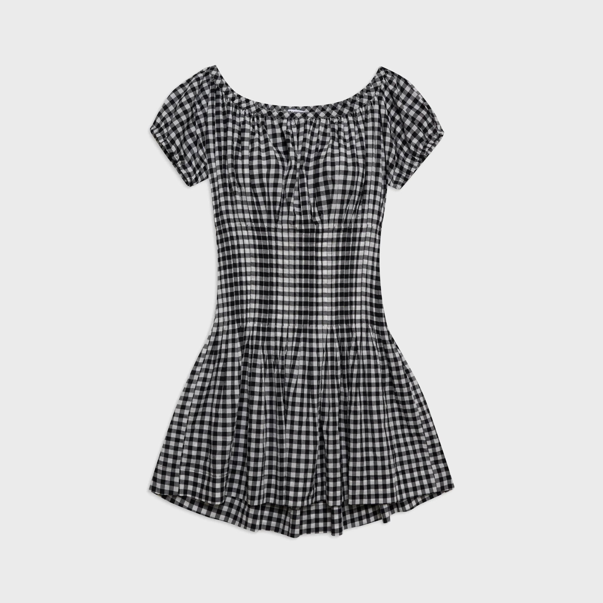Frankies Bikinis Sadie Poplin Dress - Black