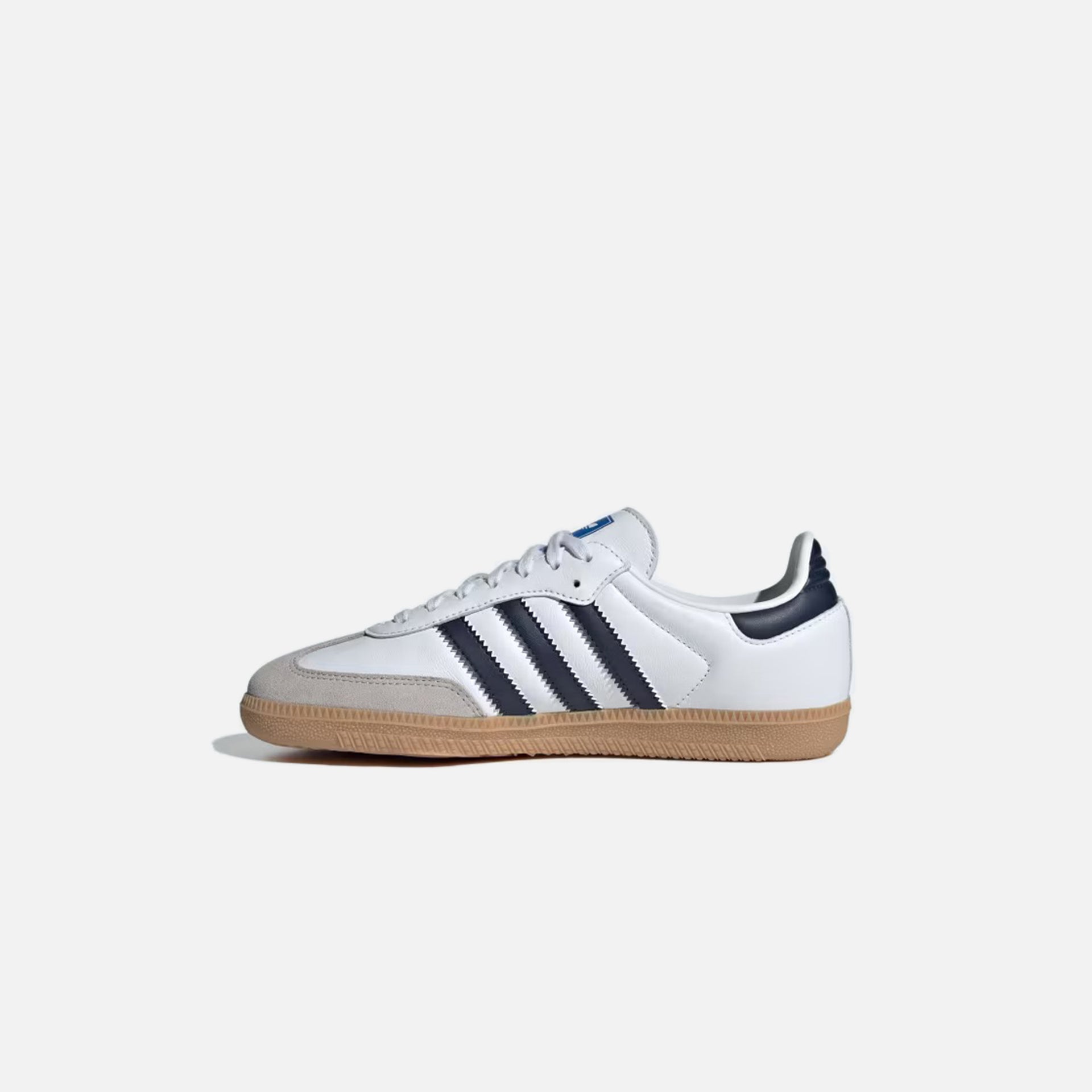 adidas Grade School Samba OG - White / Night Indigo