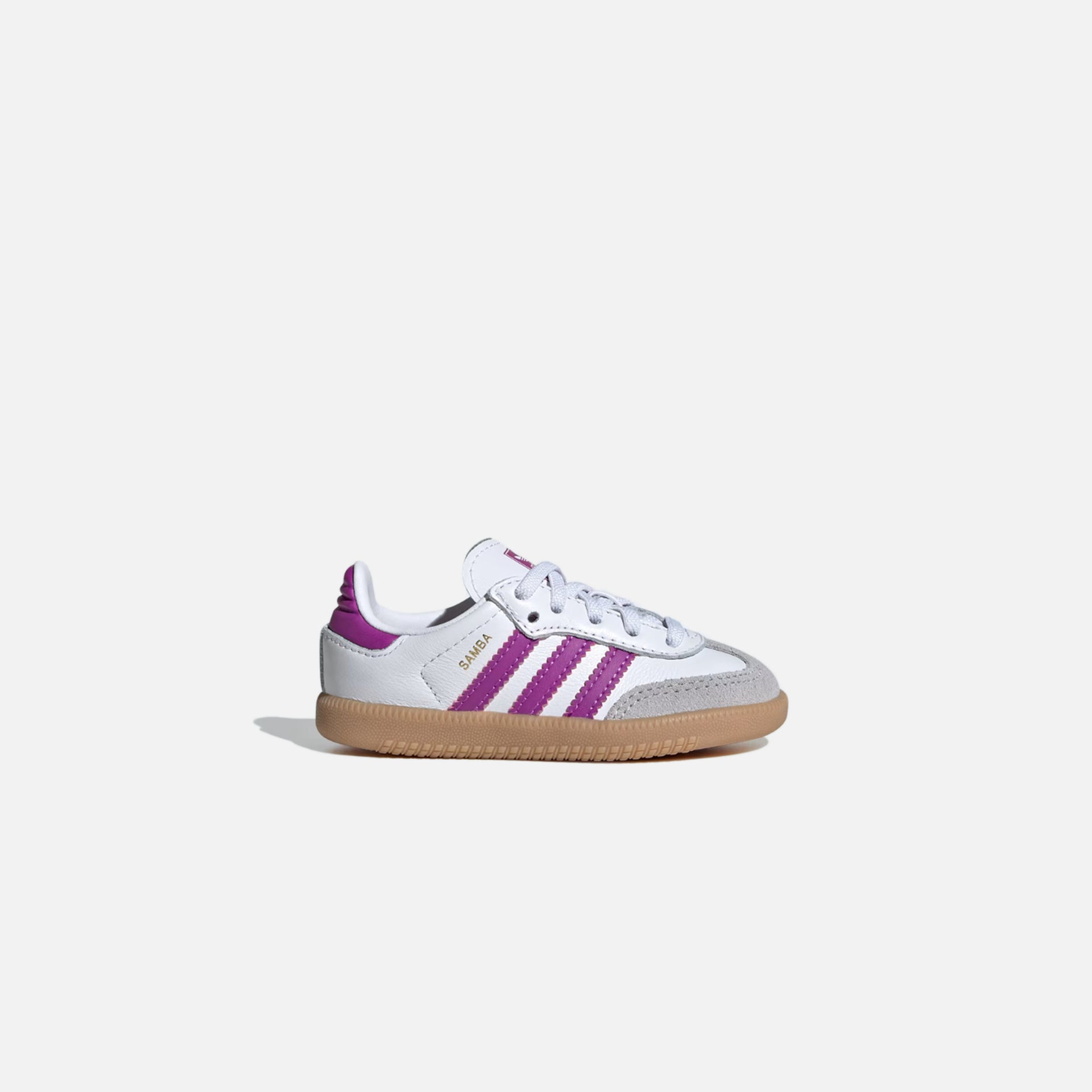 adidas TD Samba OG - White / Purple Burst / Gum3 Kith adidas TD Samba OG - White / Purple Burst / Gum3 Kith
