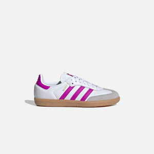 adidas PS Samba OG - White / Purple Burst / Gum 3