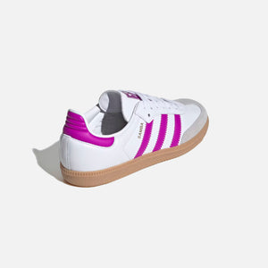 adidas PS Samba OG - White / Purple Burst / Gum 3