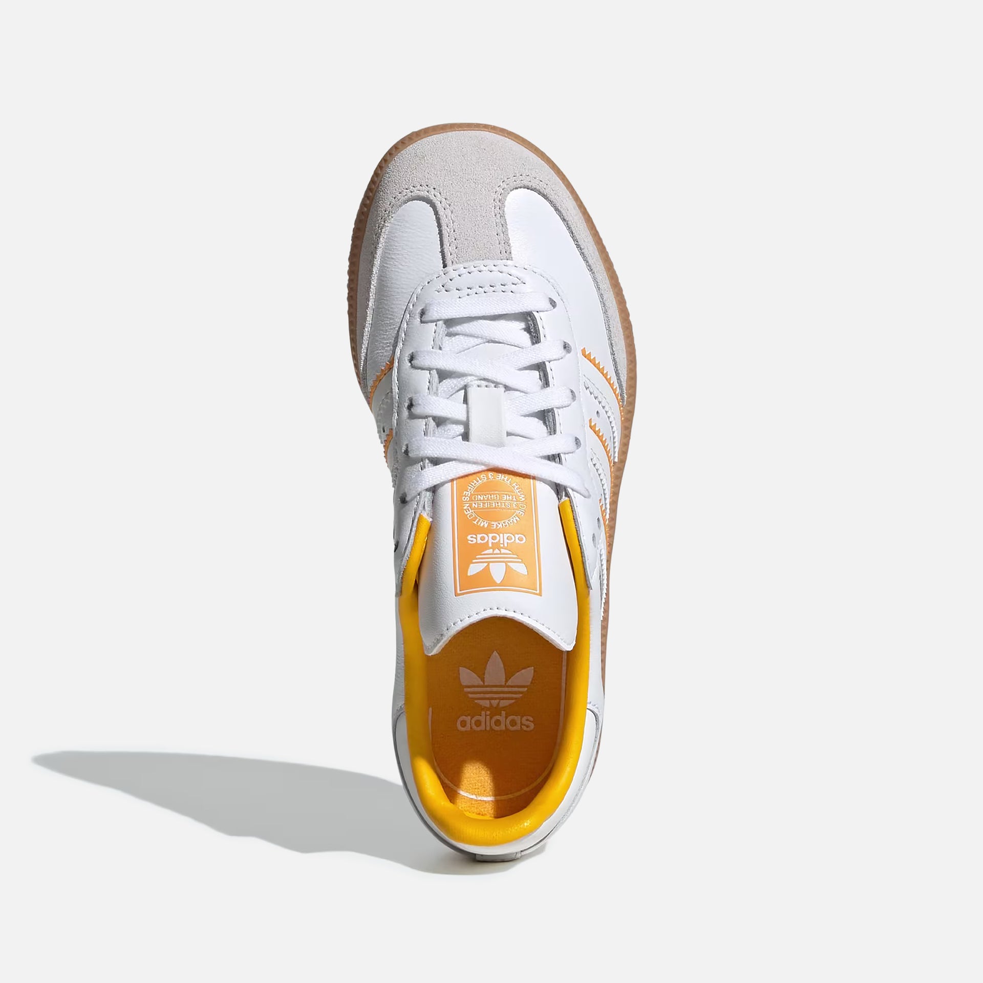adidas PS Samba OG - White / Crystal White / Crew Yellow