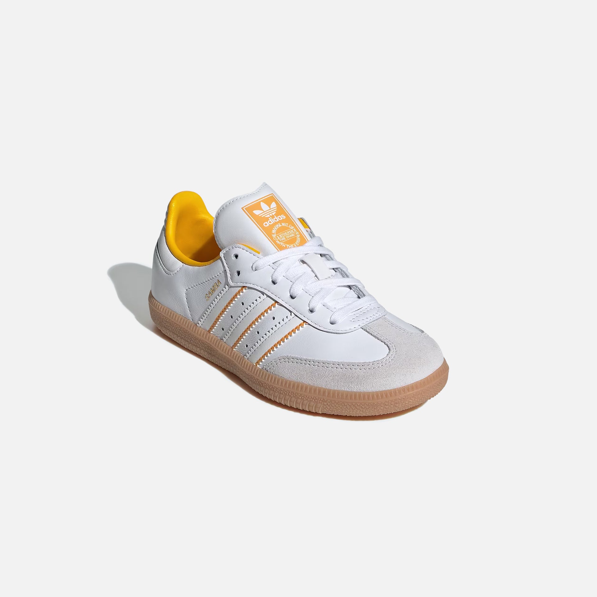 adidas PS Samba OG - White / Crystal White / Crew Yellow
