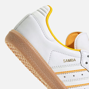 adidas PS Samba OG - White / Crystal White / Crew Yellow
